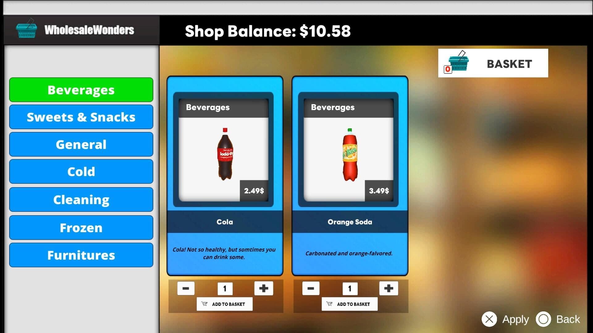 اسکرین‌شات Supermarket Simulator Pro - 1