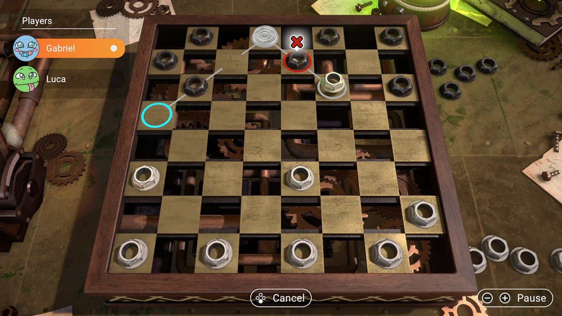 اسکرین‌شات 3in1 Game Collection: Backgammon + Checkers + Mills - 5