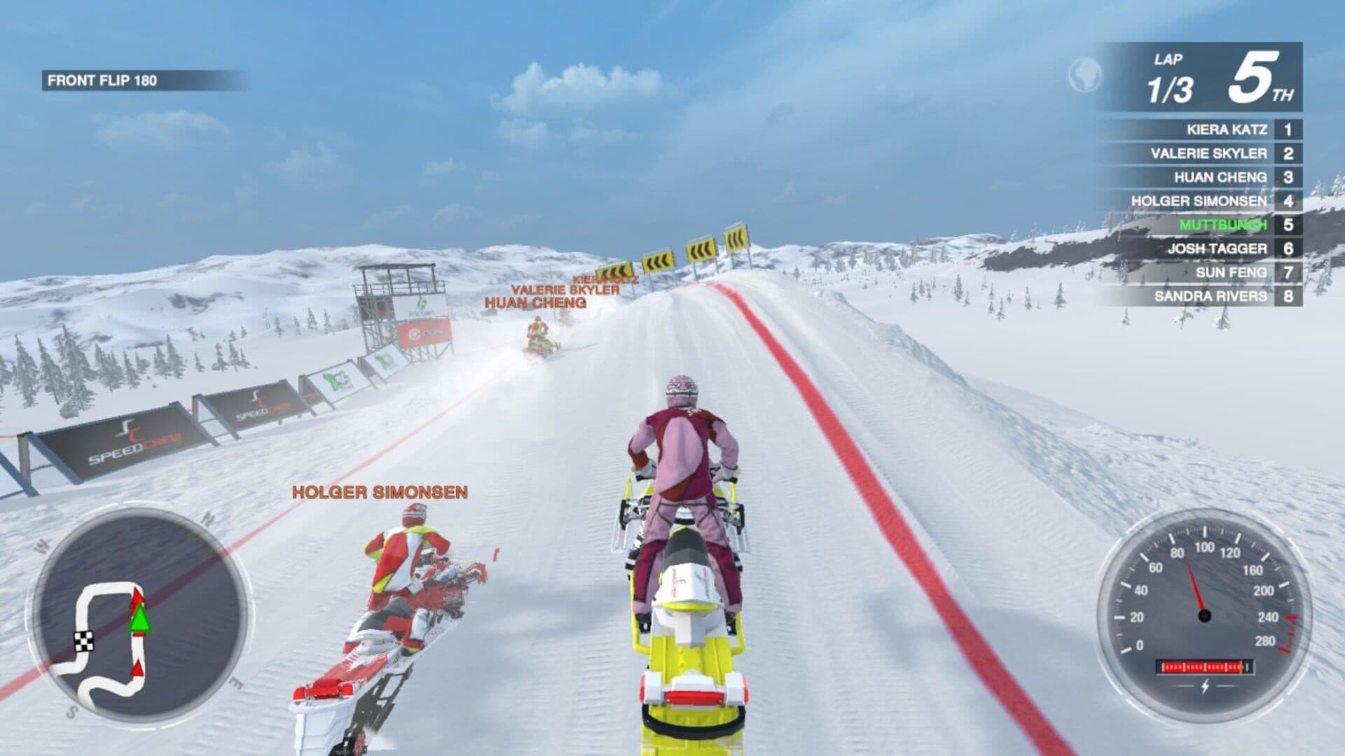 Snow Moto Racing Freedom screenshot 7
