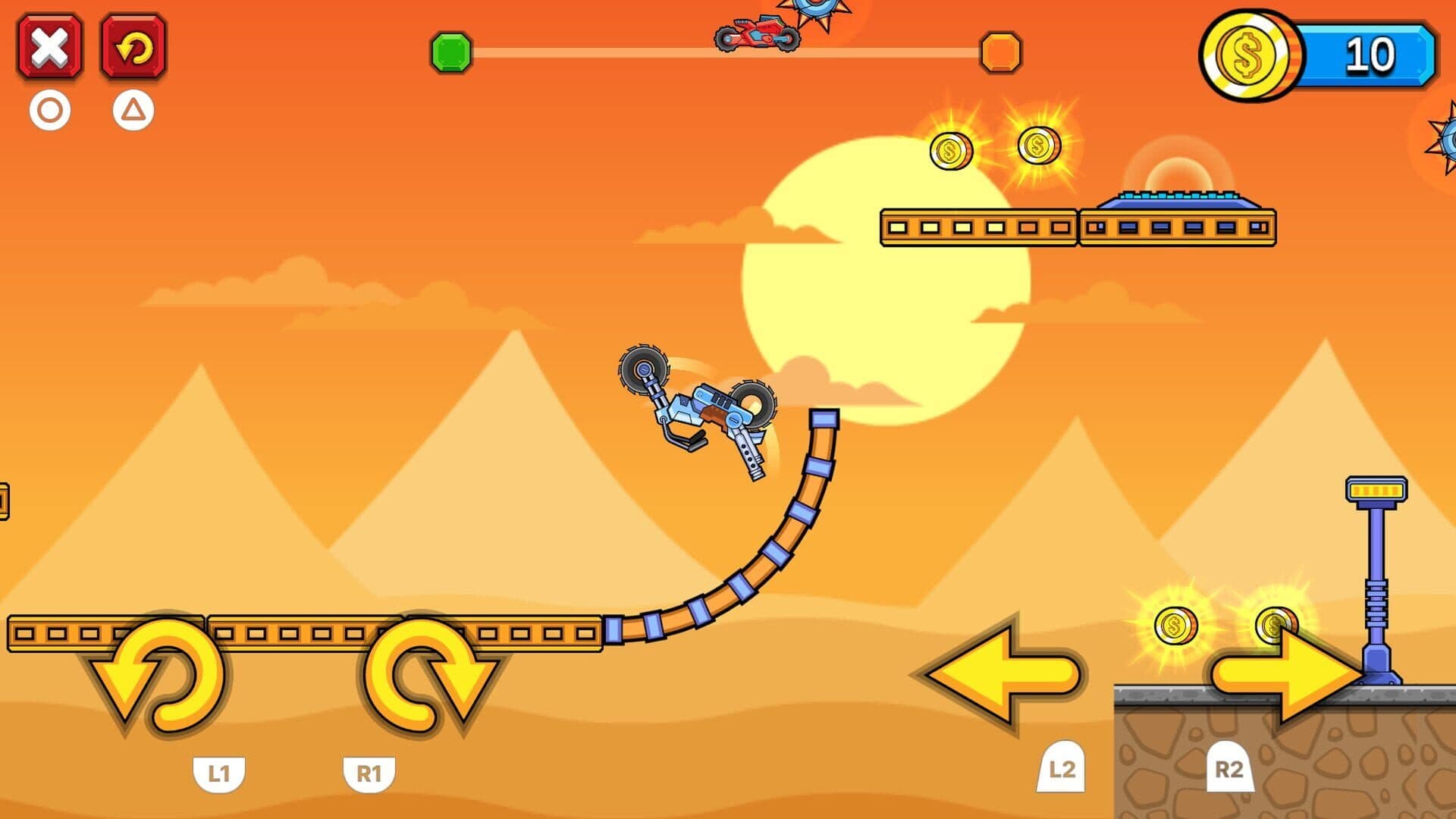 اسکرین‌شات Gravity Biker - 4