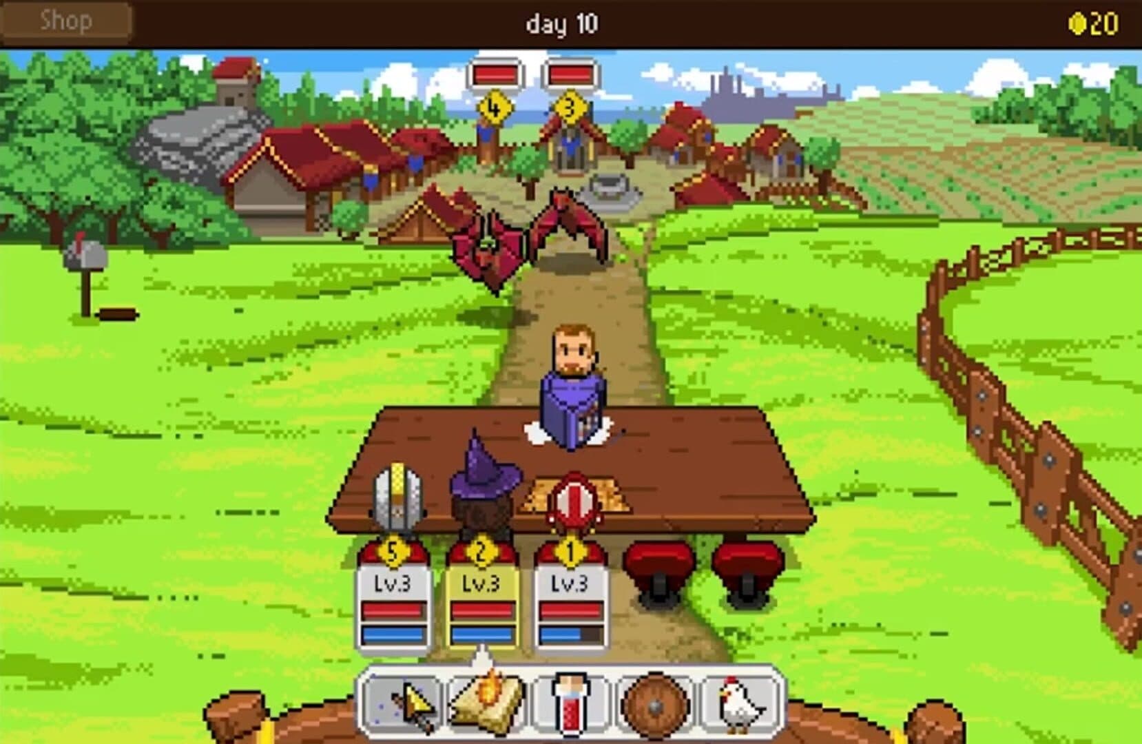 Knights of Pen and Paper screenshot 2
