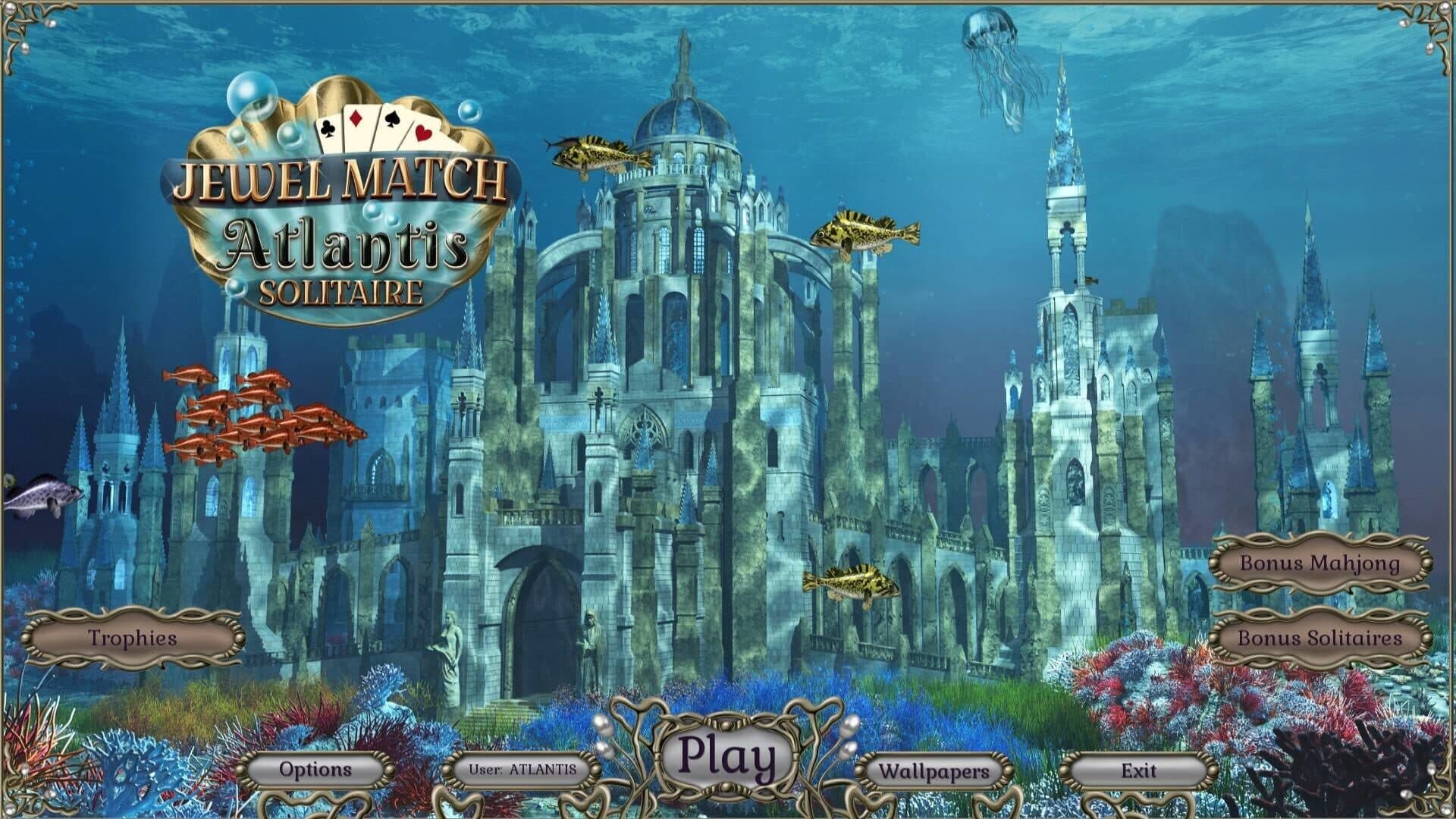 اسکرین‌شات Jewel Match Atlantis Solitaire: Collector's Edition - 3