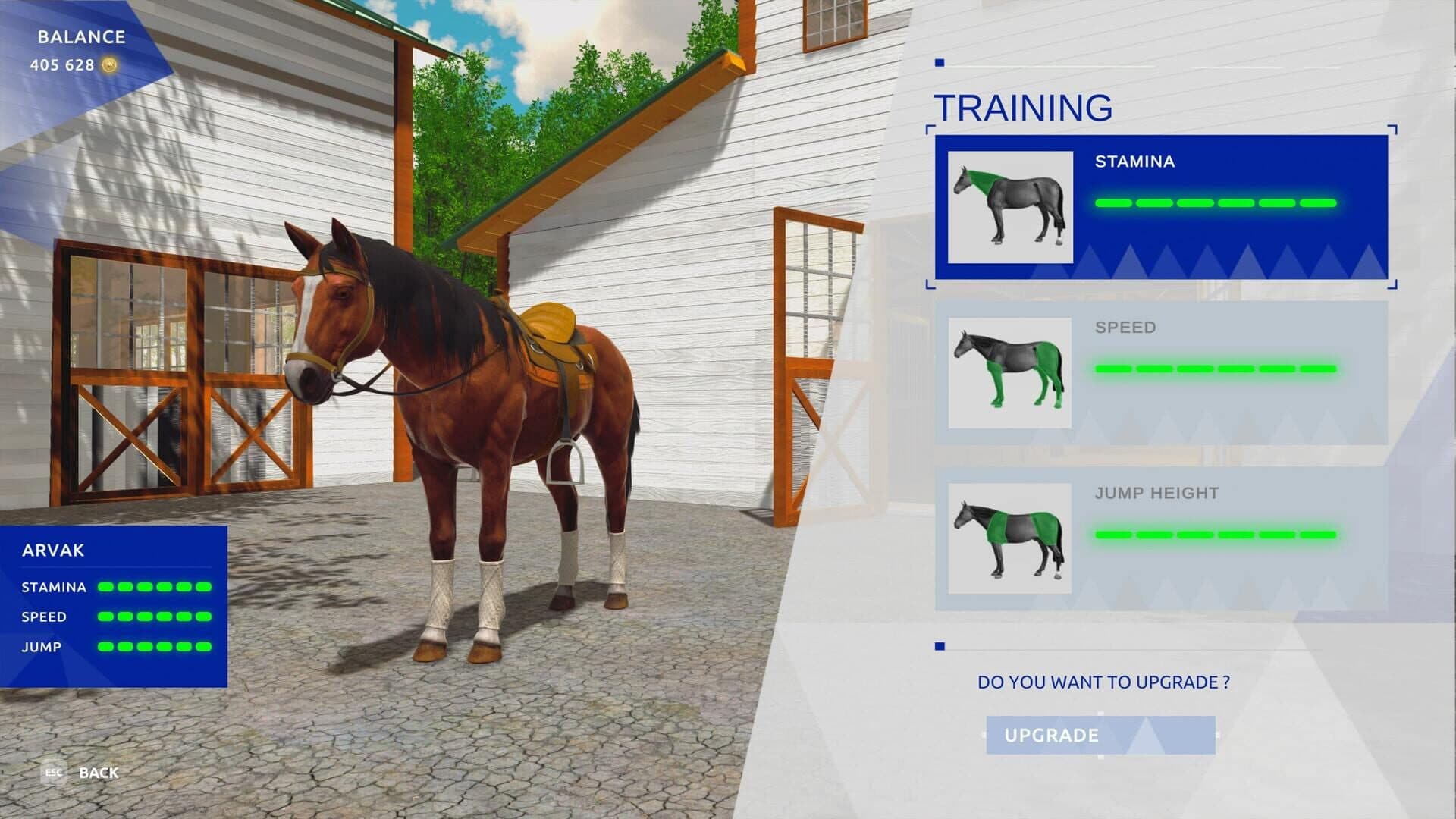 اسکرین‌شات Gallop Glory: Obstacle Racing & Horse Simulator - 4