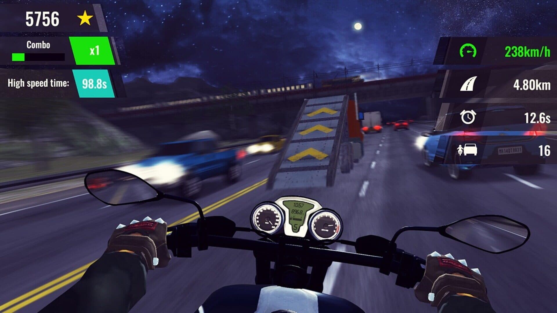 اسکرین‌شات Moto Rush GT - 2