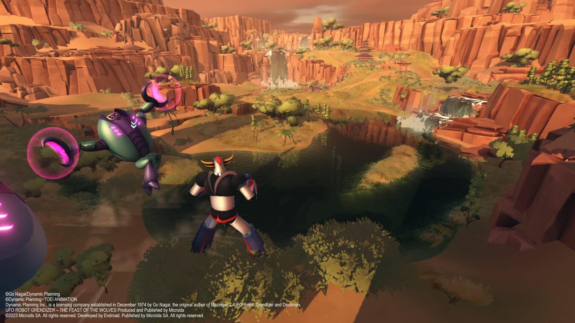 UFO Robot Grendizer: The Feast of the Wolves screenshot 4