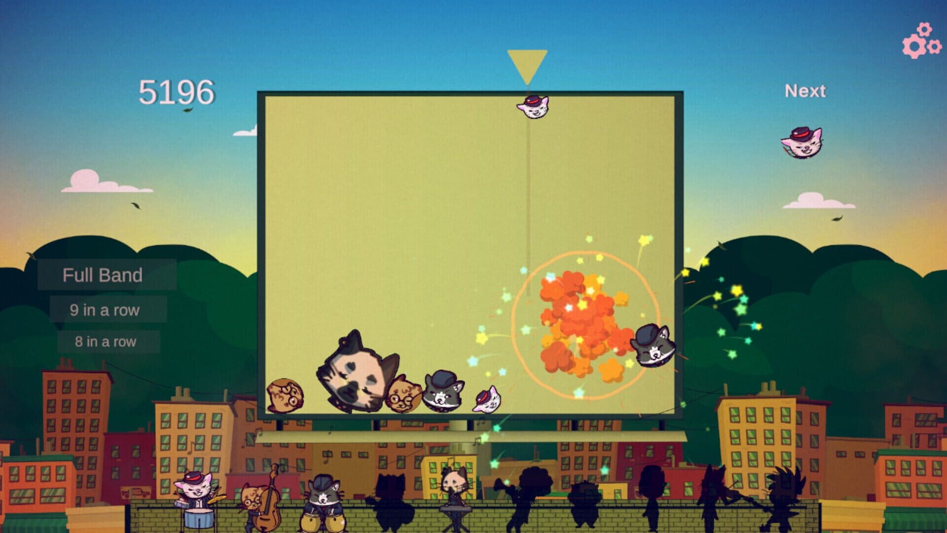 Roofcats Band: Suika Style screenshot 2