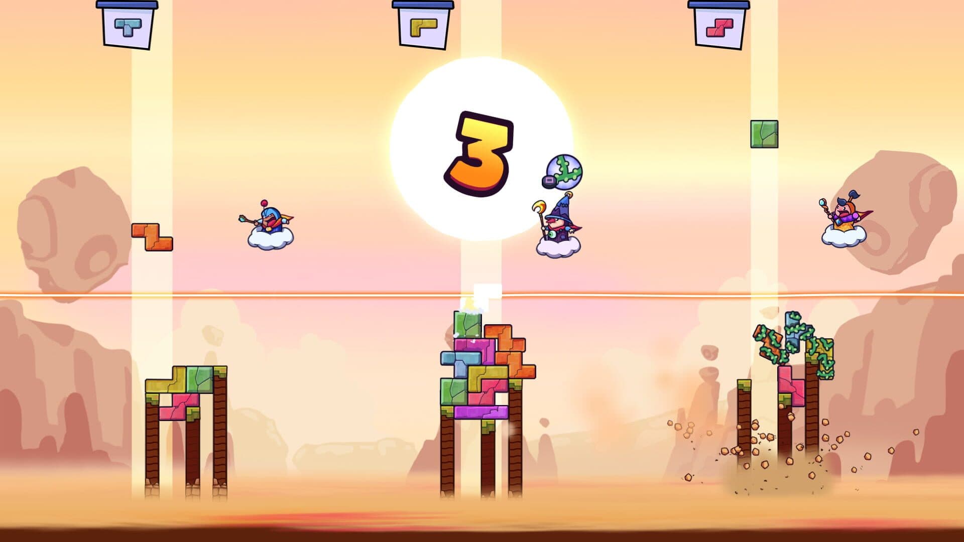 اسکرین‌شات Tricky Towers - 2