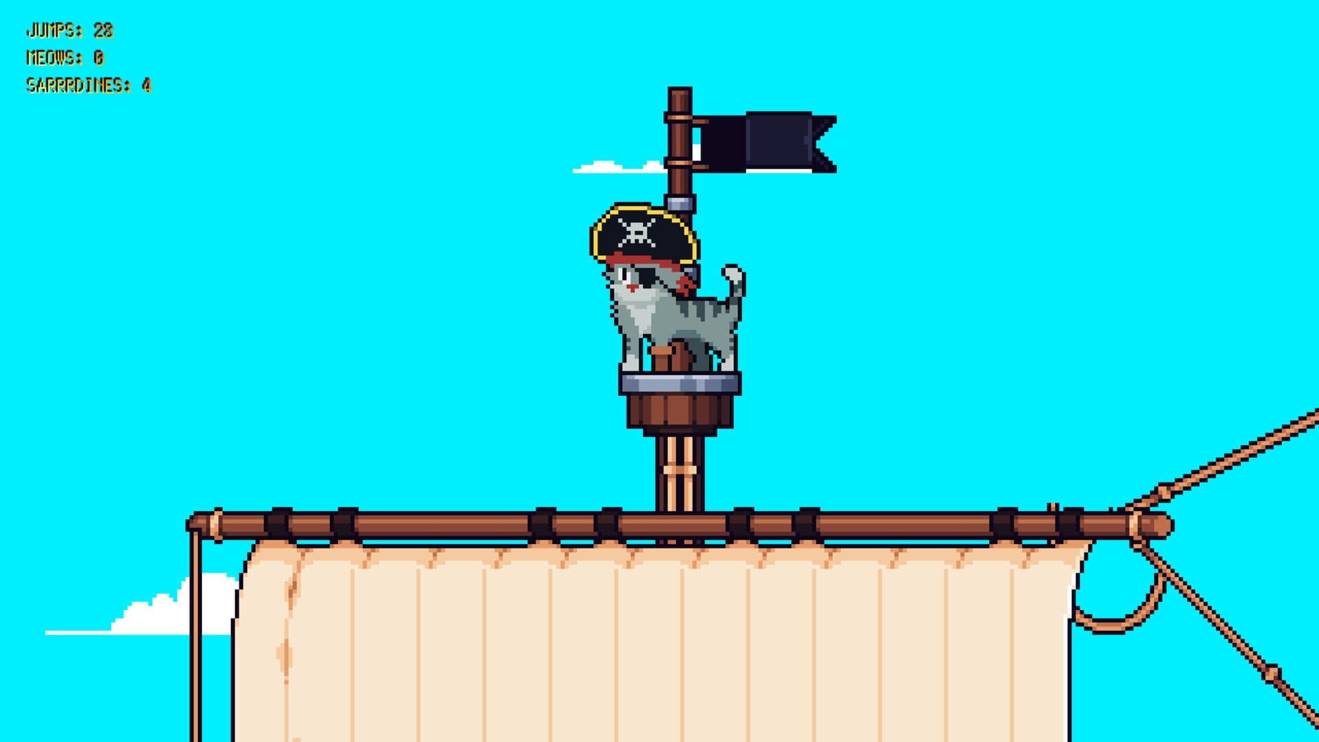اسکرین‌شات Rooftop Rascal: The Pirate Cat - 4
