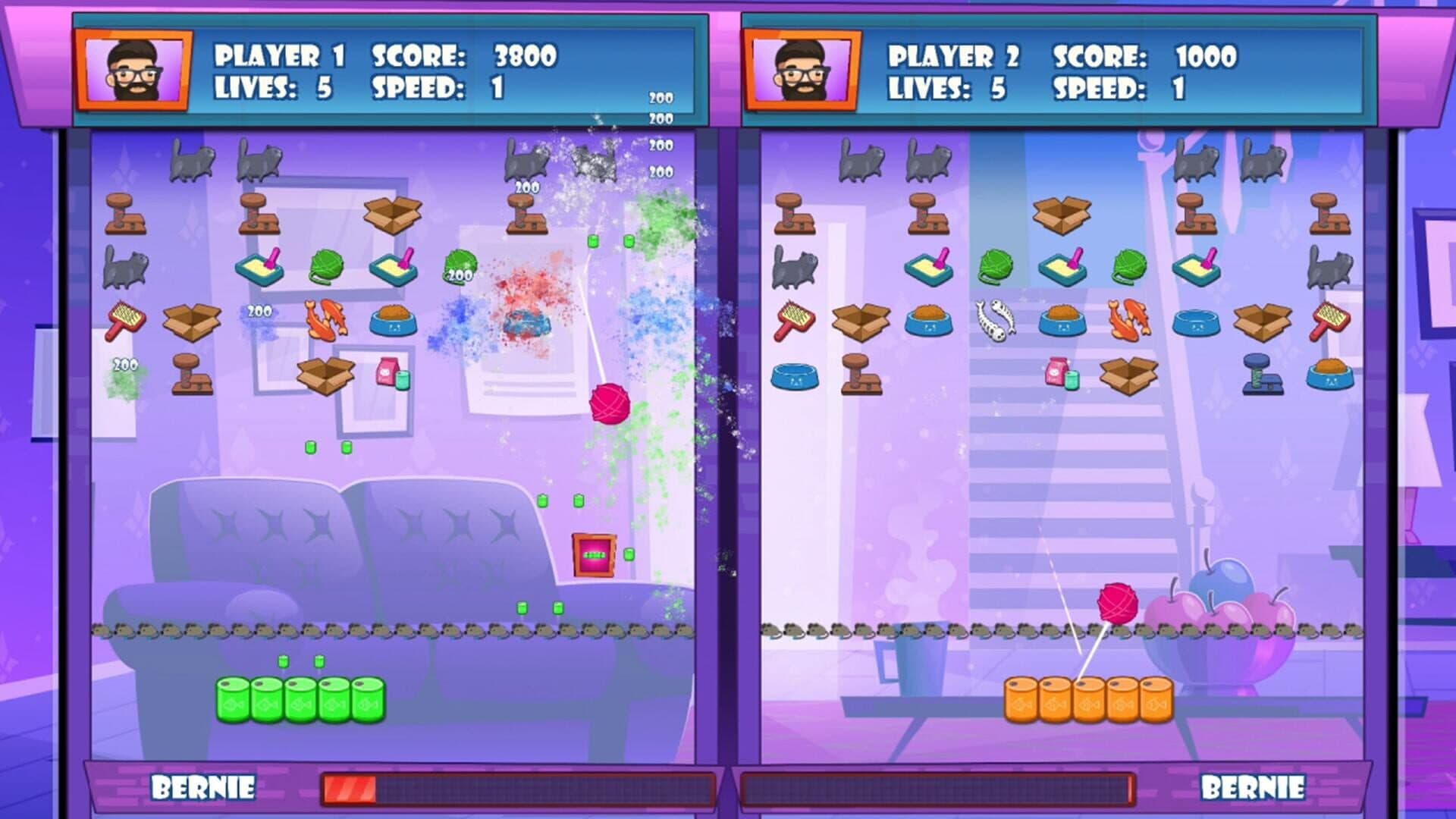اسکرین‌شات Cat Break Head to Head - 2