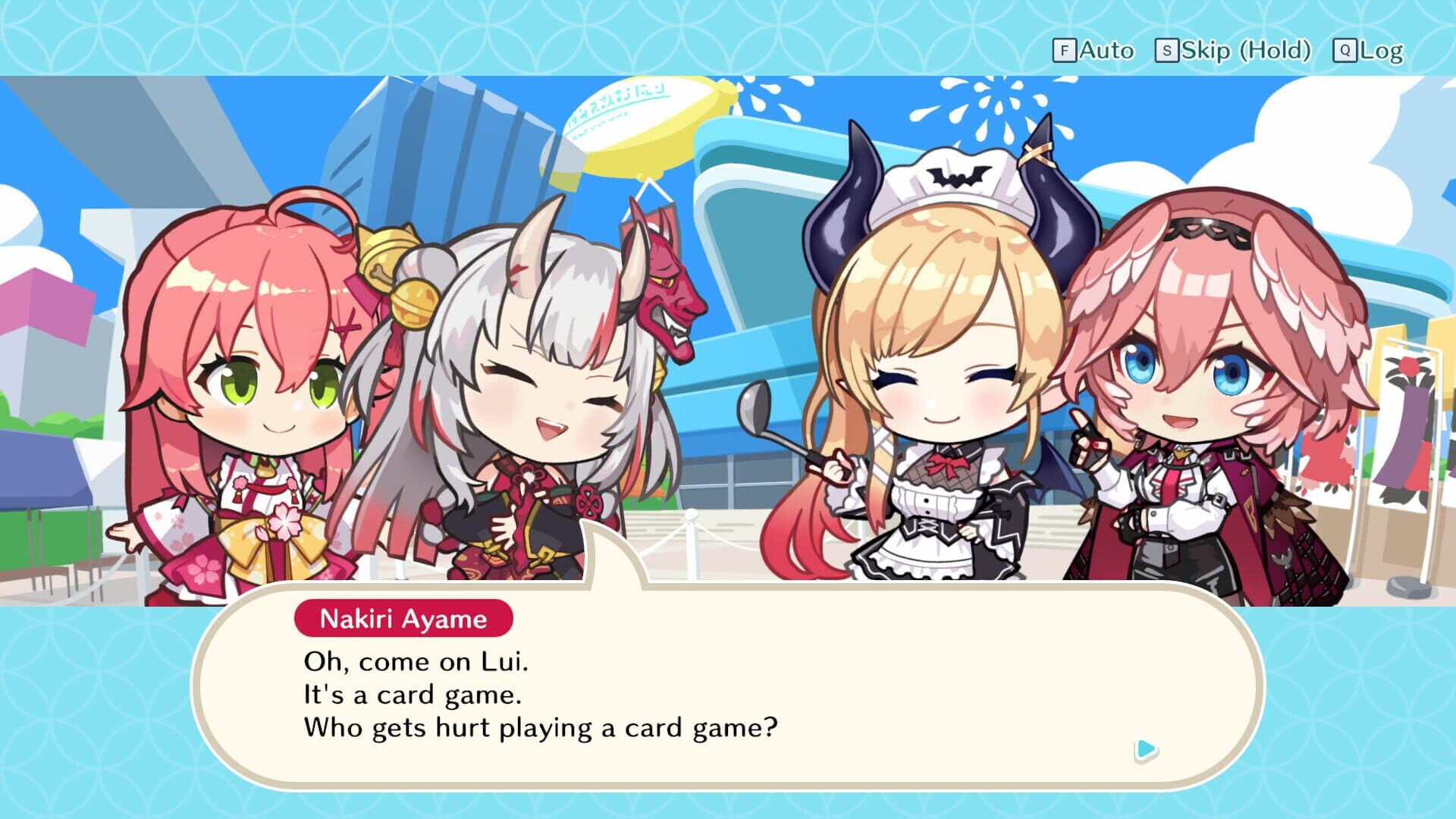 اسکرین‌شات Hololive Holo's Hanafuda - 4