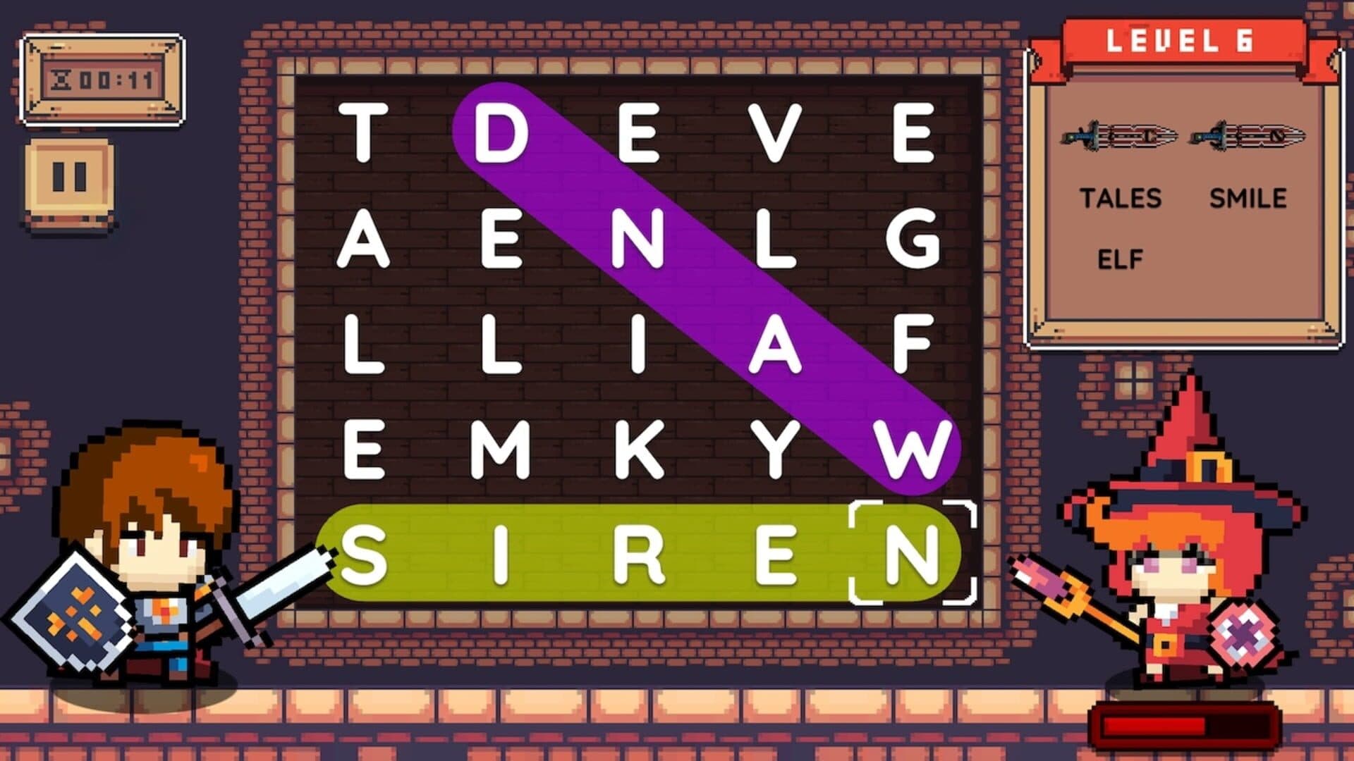 اسکرین‌شات Word Quest Fantasy - 1