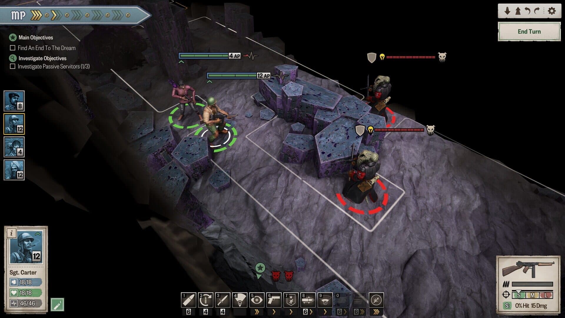 اسکرین‌شات Achtung! Cthulhu Tactics - 3