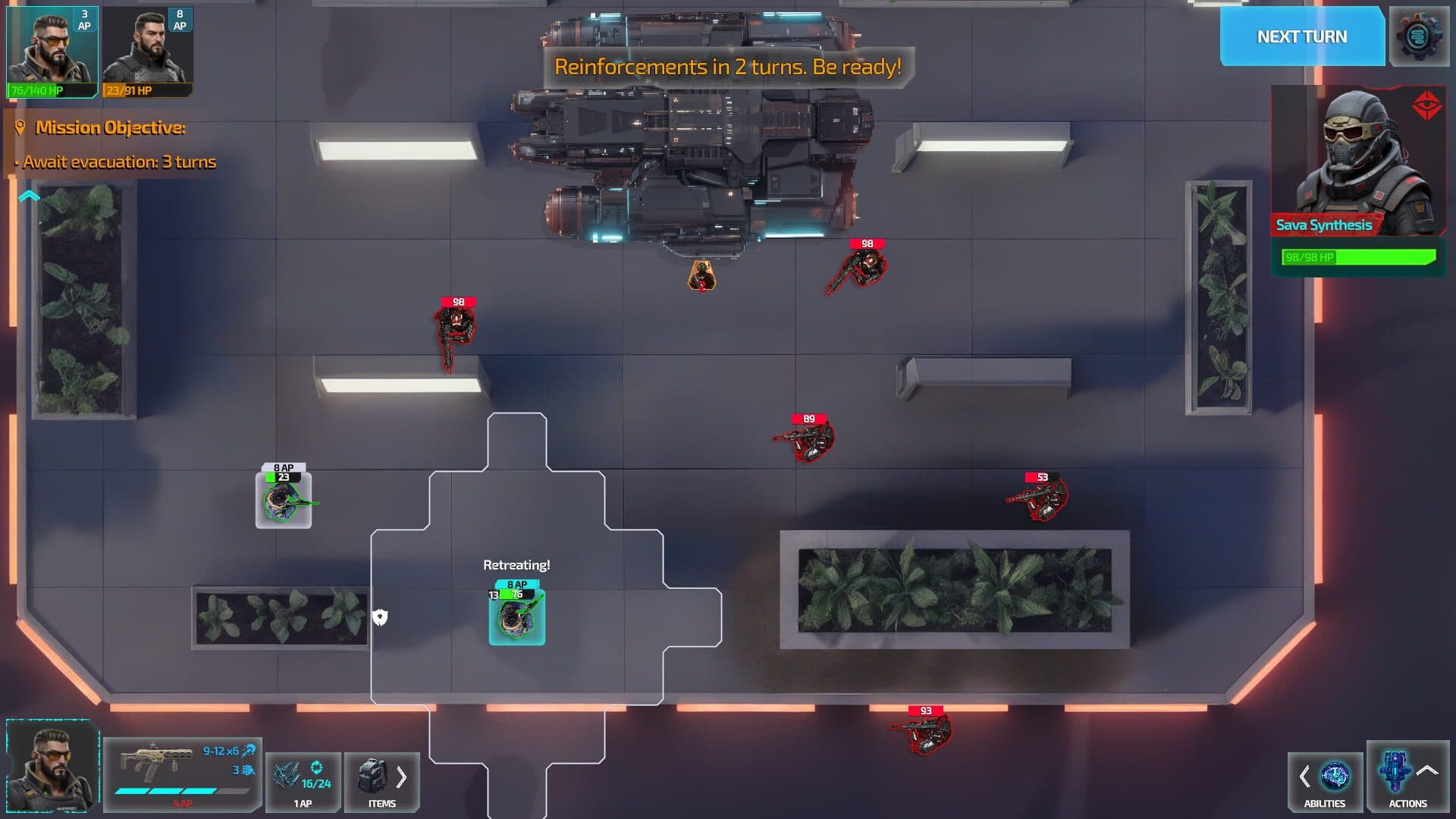 اسکرین‌شات Humanity Echo: Cyberpunk Tactical RPG - 3