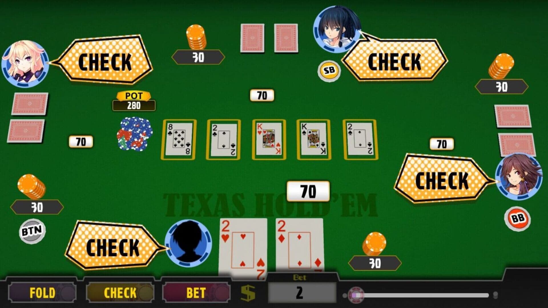 Poker Pretty Girls Battle: Fantasy World Edition screenshot 2