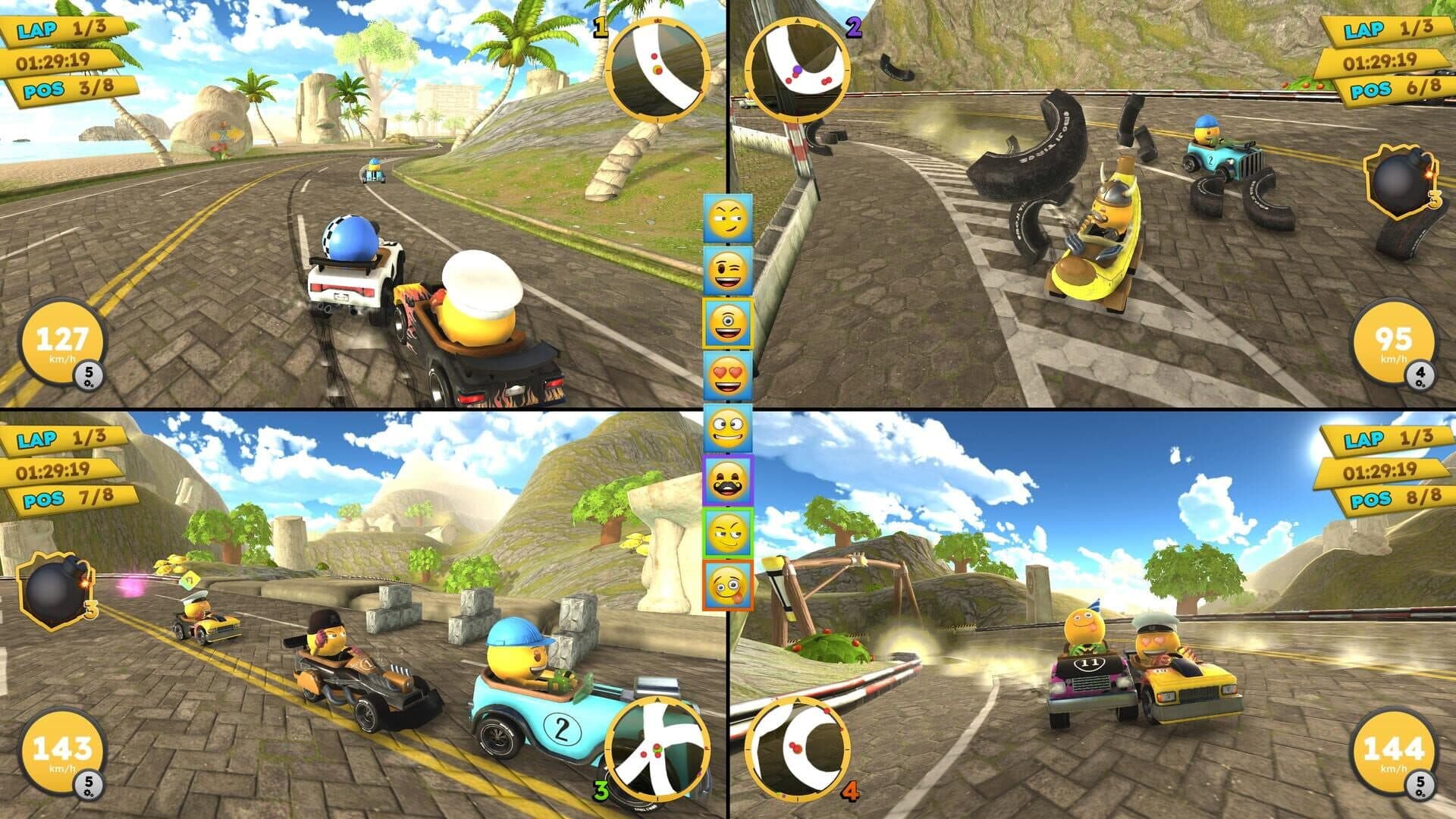 اسکرین‌شات Emoji Kart Racer - 5