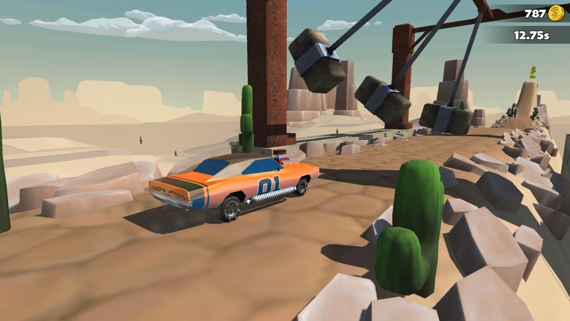اسکرین‌شات Ramp Car Racing - 3