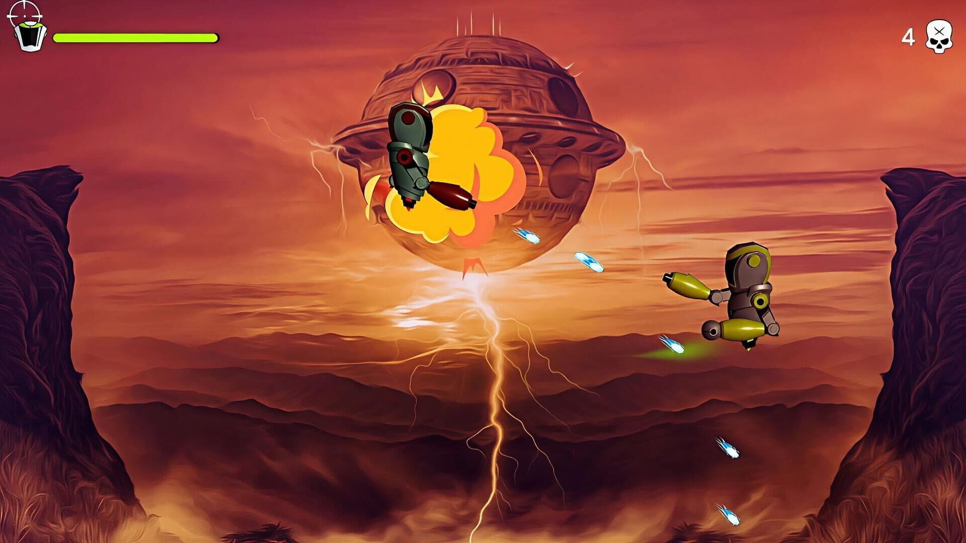 اسکرین‌شات Cazzarion: Jetpack Fighter - 2