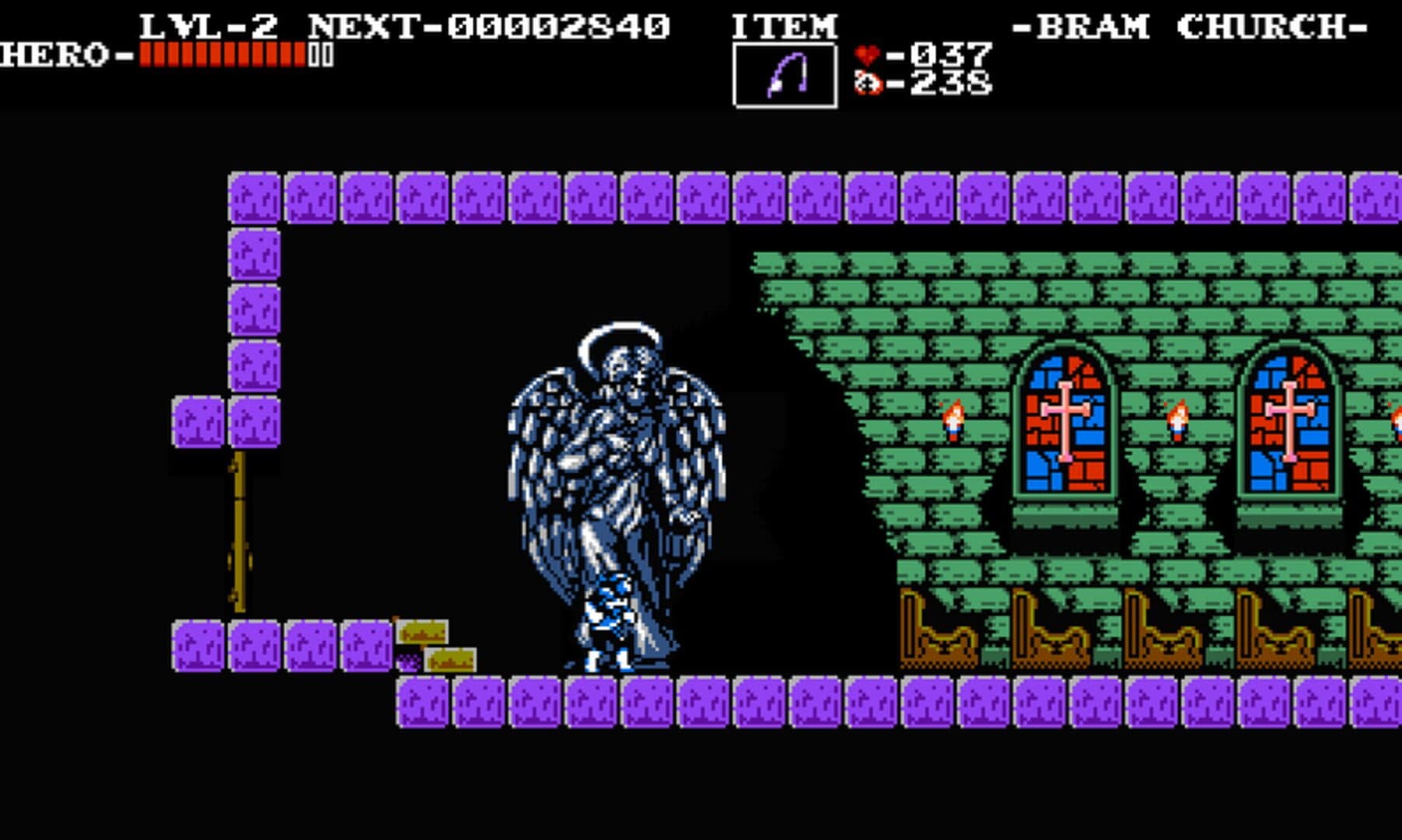 The Transylvania Adventure of Simon Quest screenshot 0