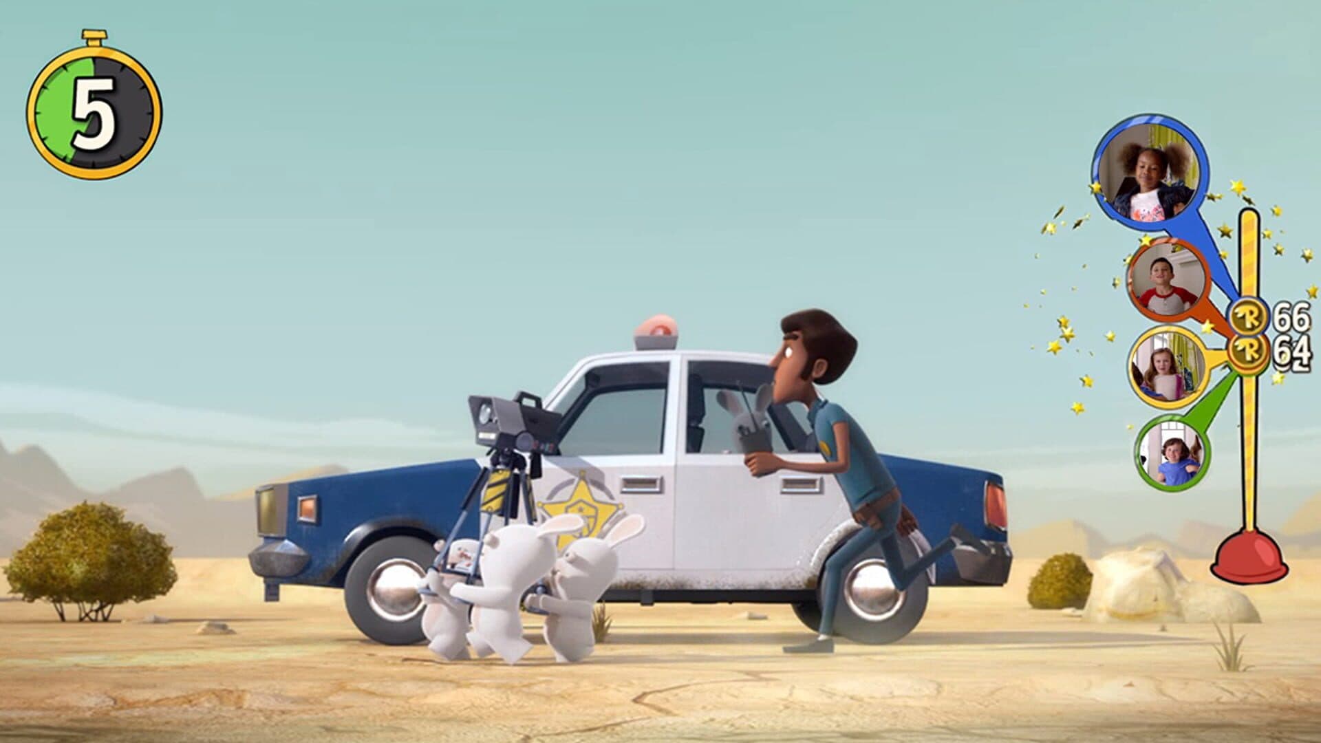 اسکرین‌شات Rabbids Invasion: The Interactive TV Show - 2