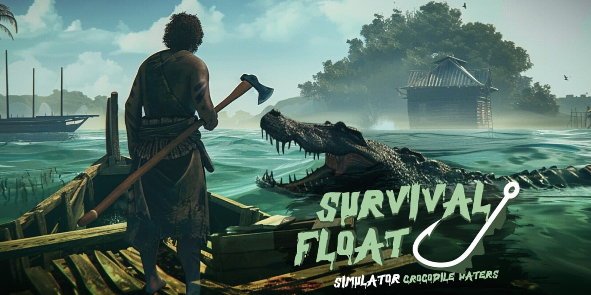 Survival Float Simulator: Crocodile Waters Craft, Raft, Build