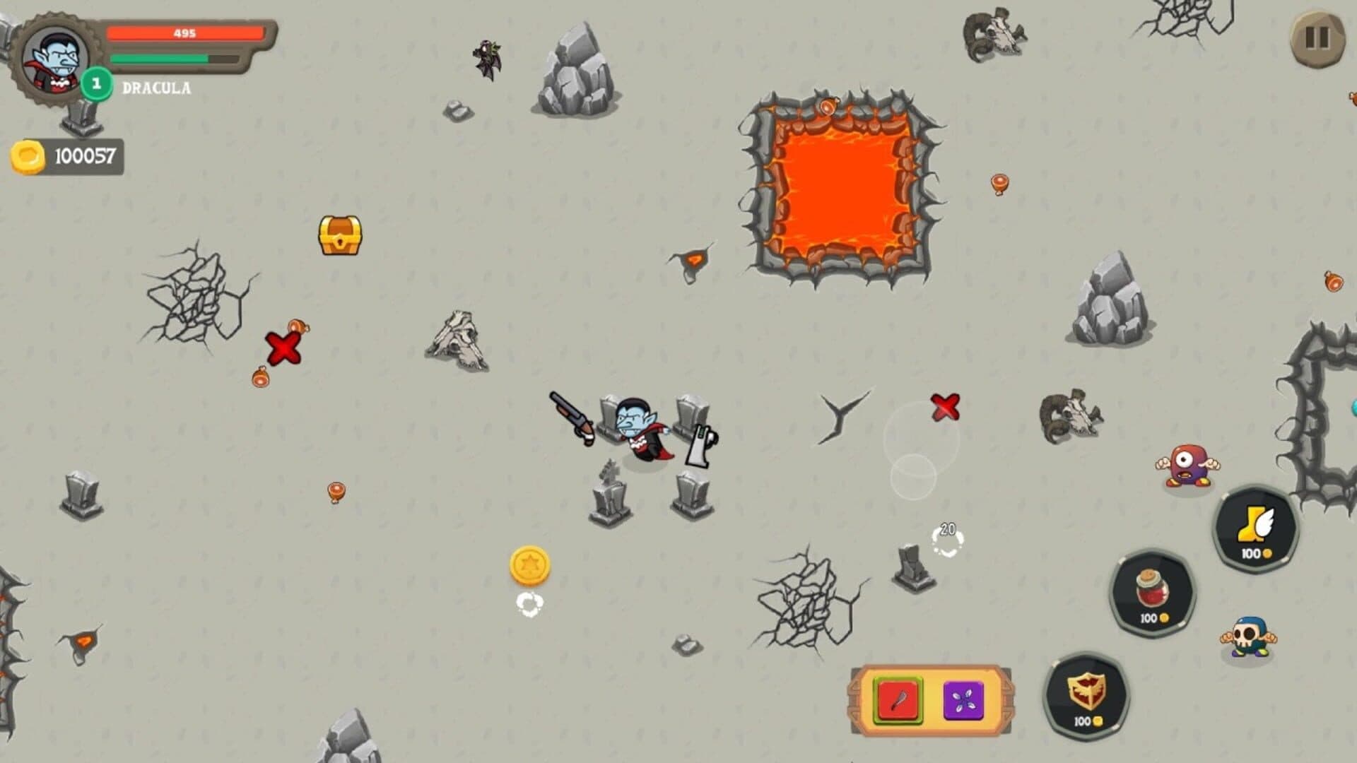 اسکرین‌شات Dracula vs. Monsters - 5