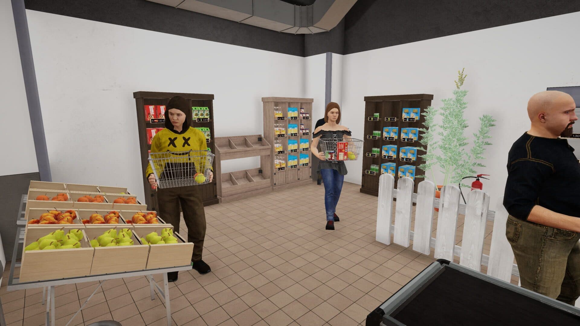 اسکرین‌شات Shop Simulator: Supermarket - 1