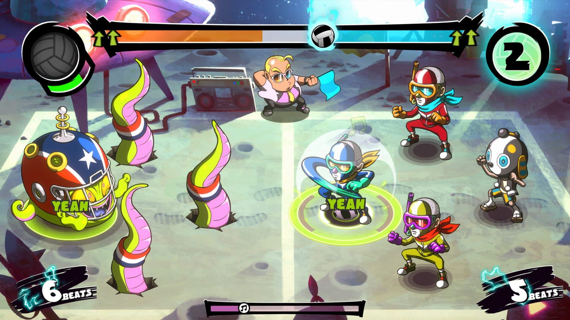 Super Dodgeball Beats screenshot 7