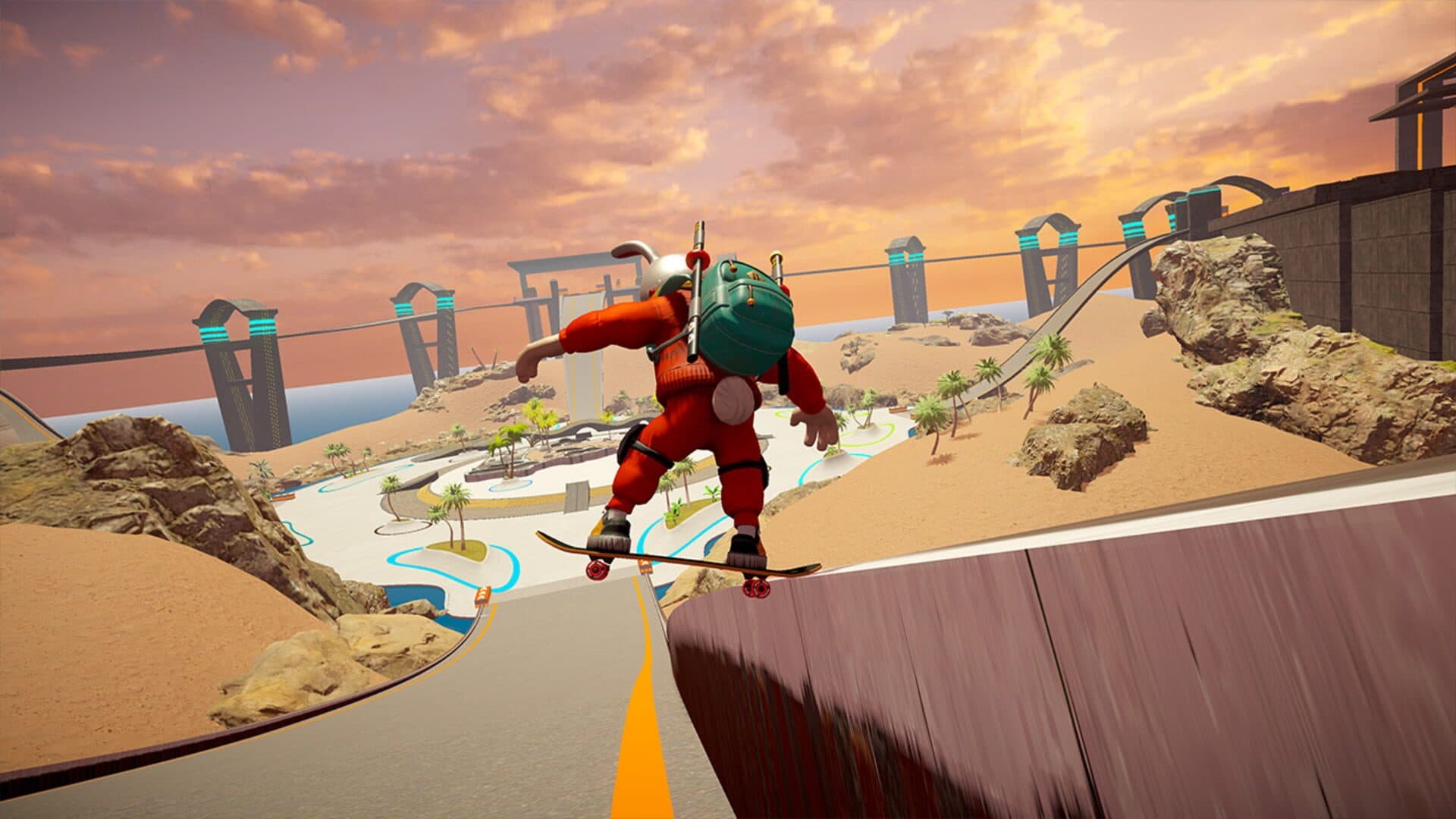 اسکرین‌شات Skater Bunny Simulator - 5