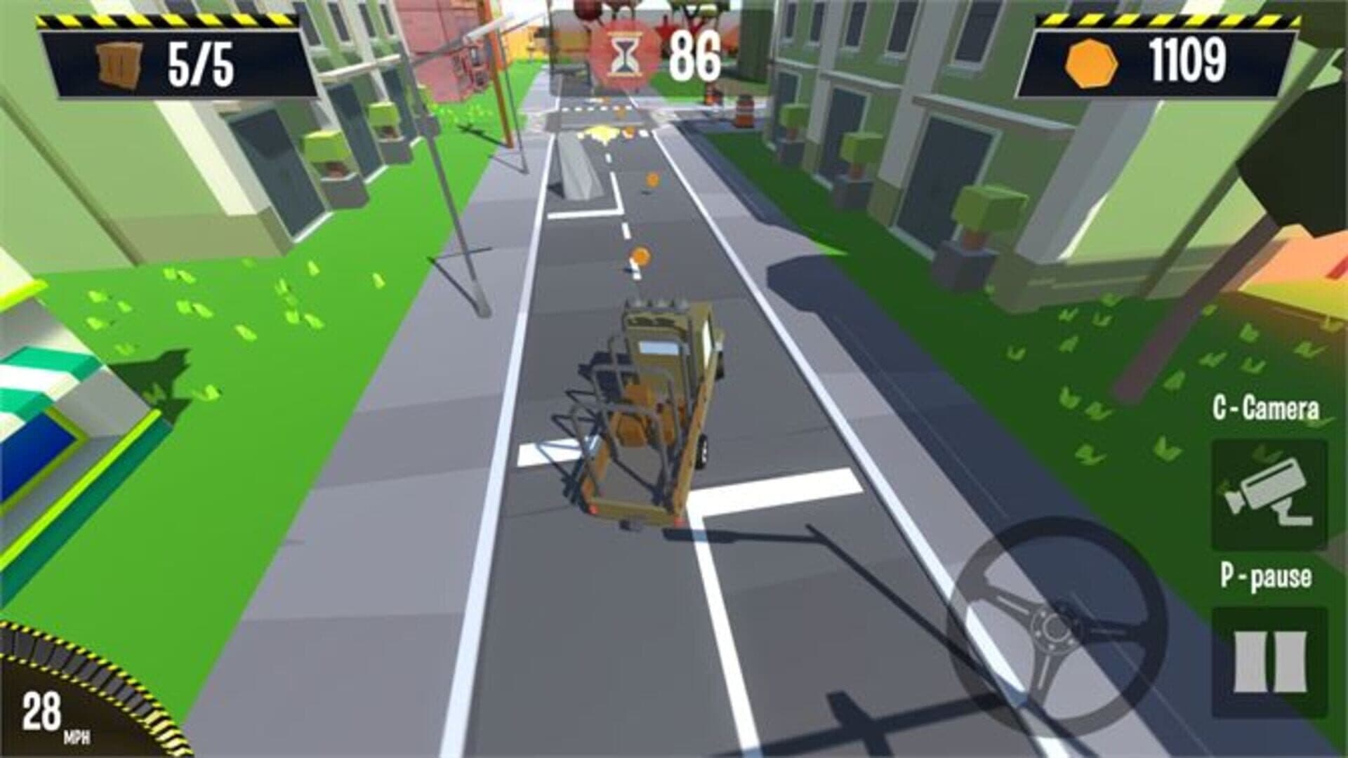 اسکرین‌شات Cargo Transportation: Low Poly - 2