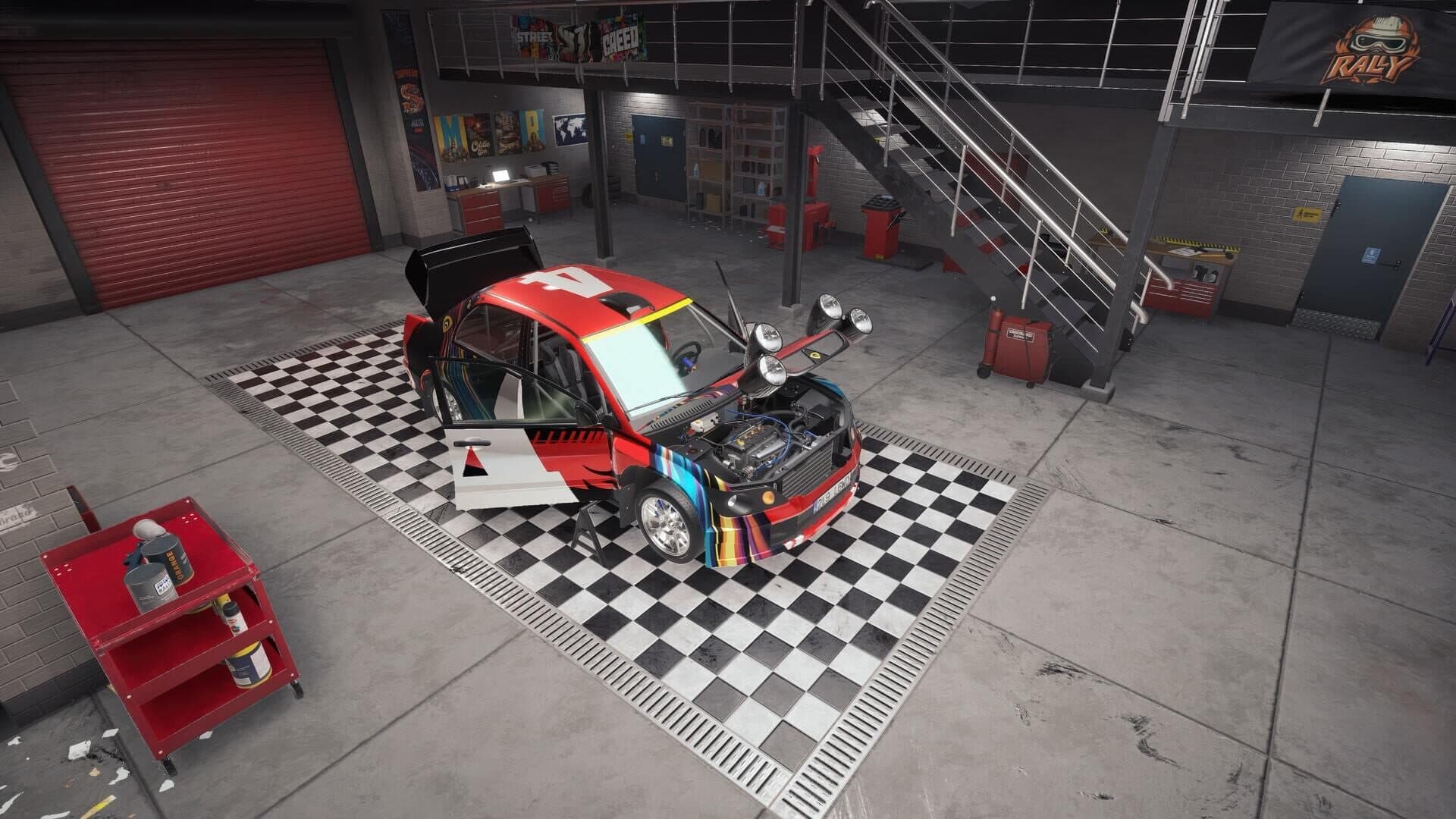 اسکرین‌شات Rally Car Mechanic Simulator - 10