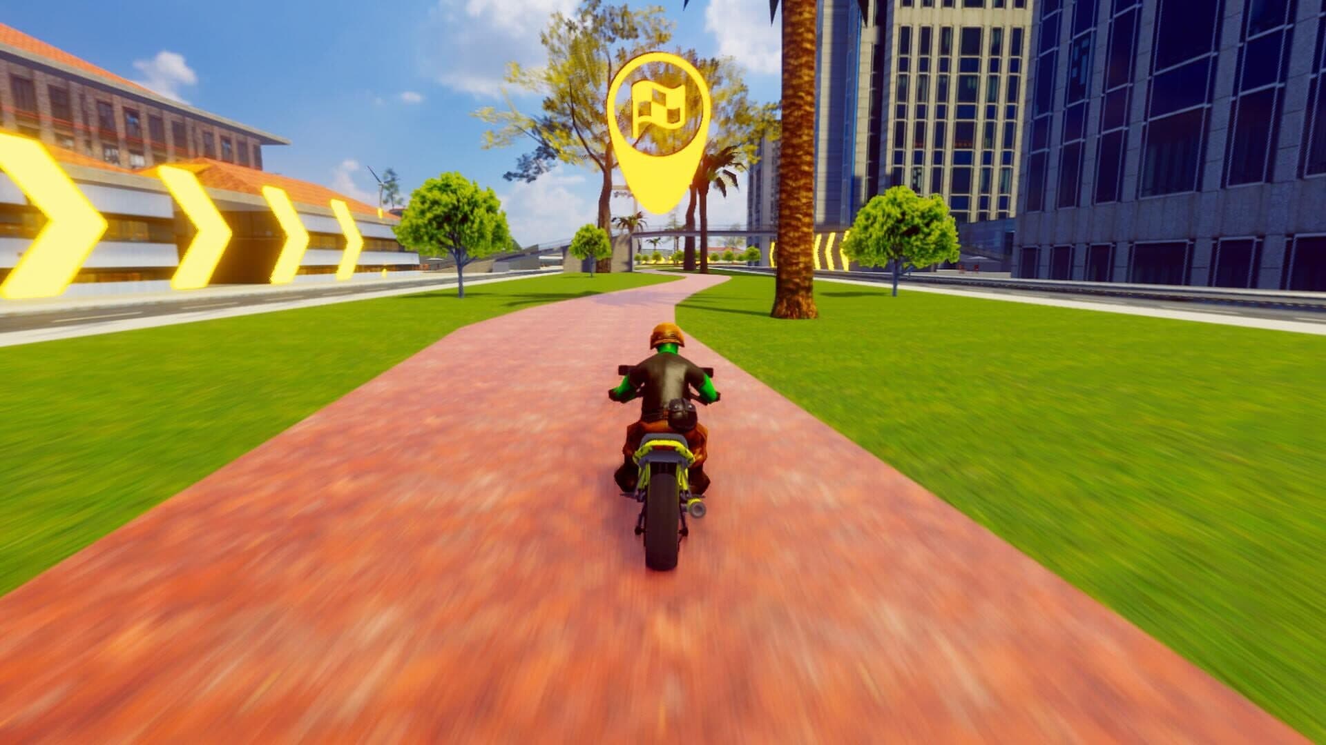اسکرین‌شات Green Soldiers Heroes: Extreme Bikers - 1