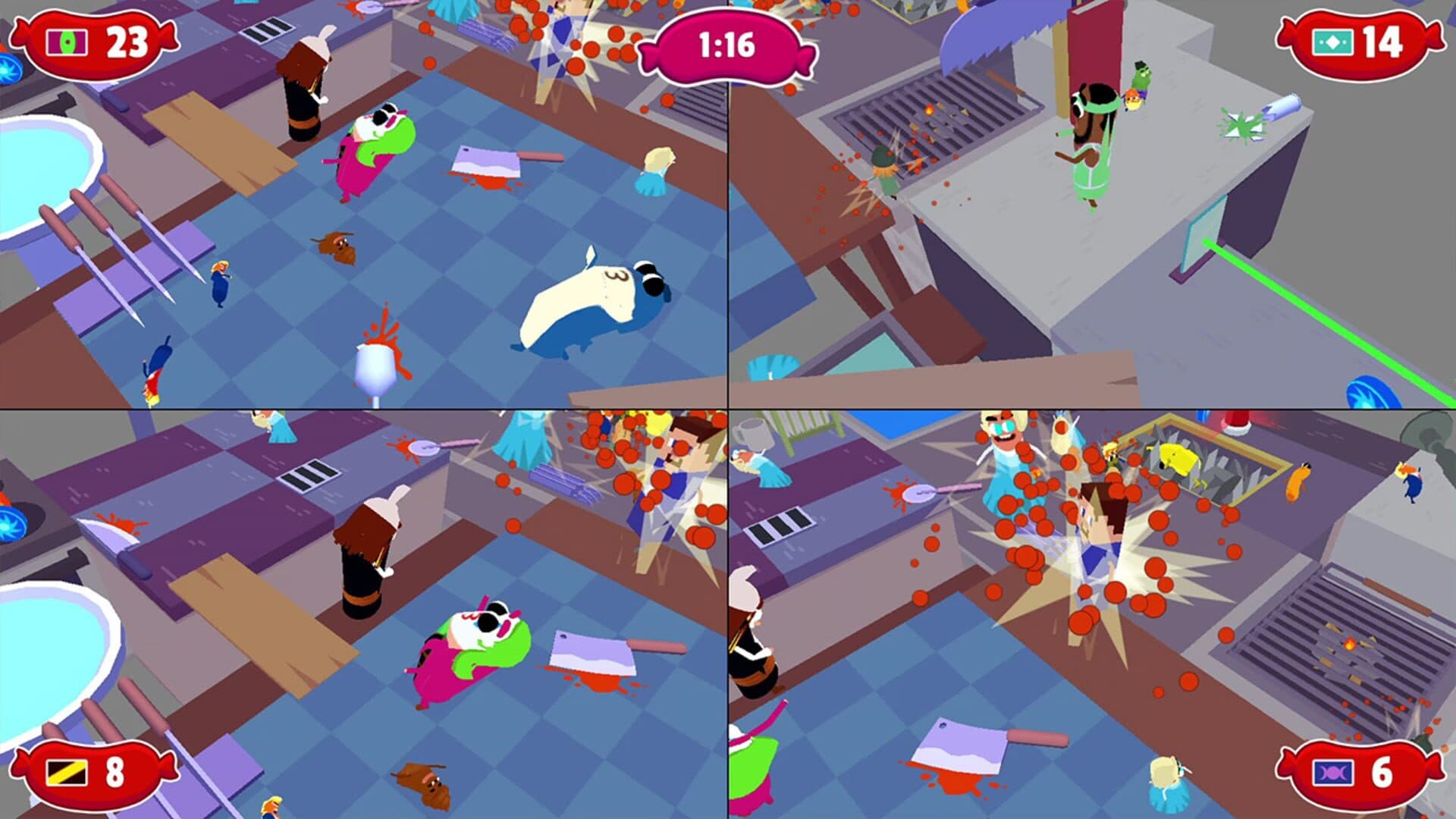 اسکرین‌شات Sausage Wars - 1