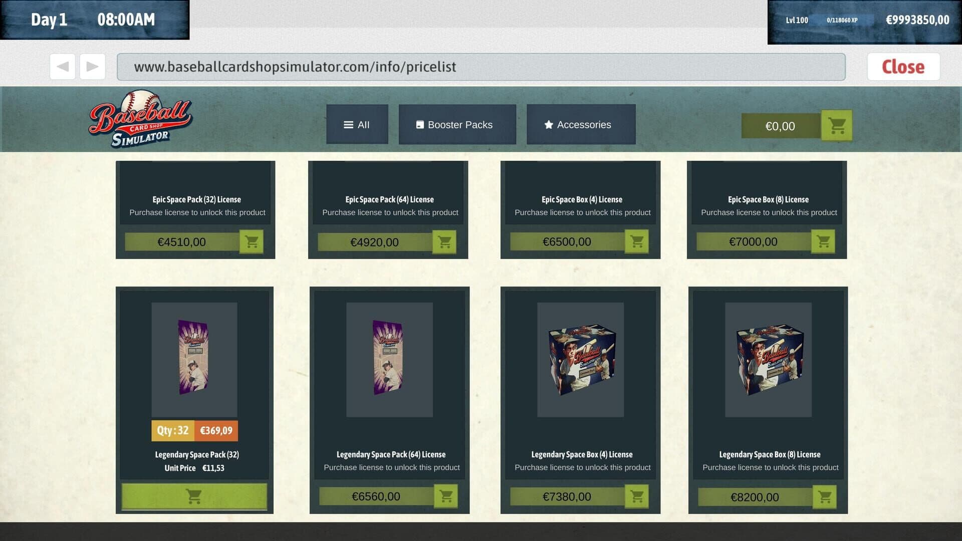 اسکرین‌شات Baseball Card Shop Simulator - 6