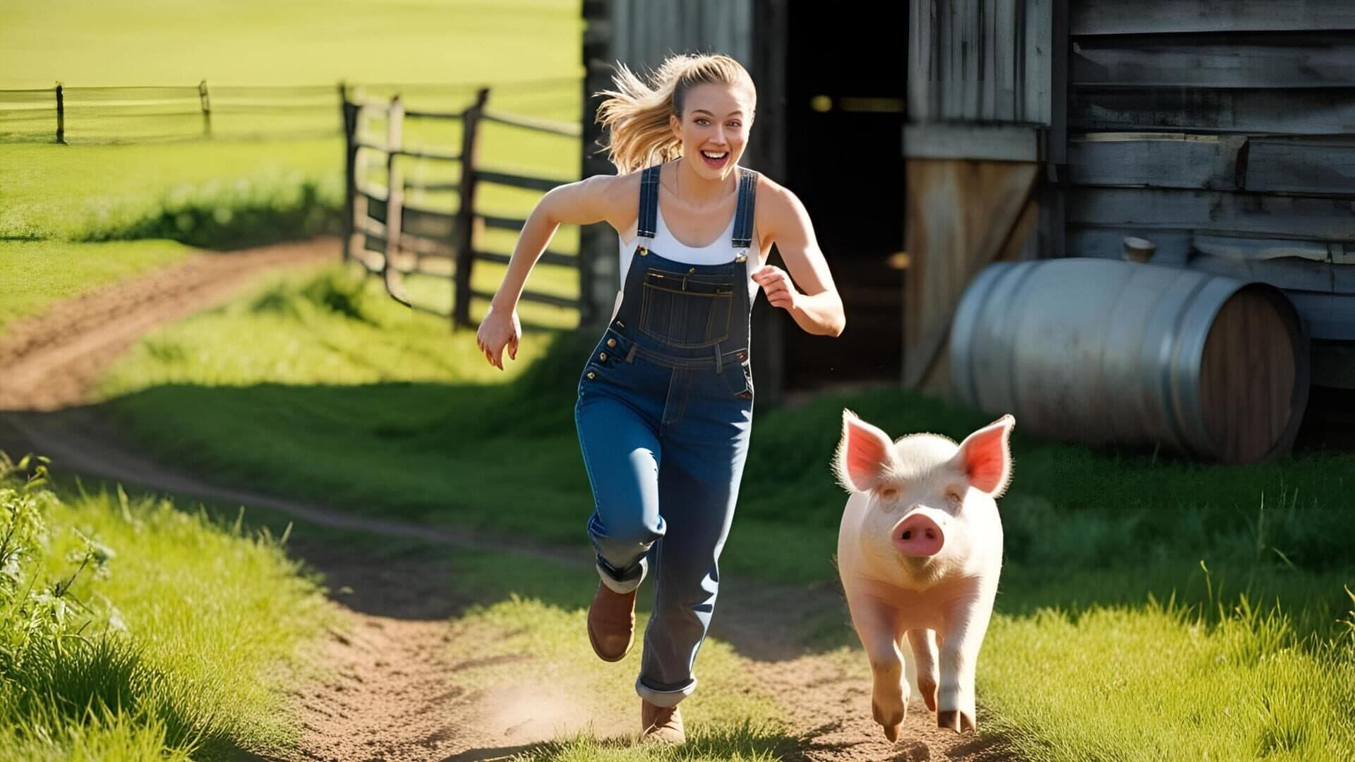اسکرین‌شات Pig Escape - 1