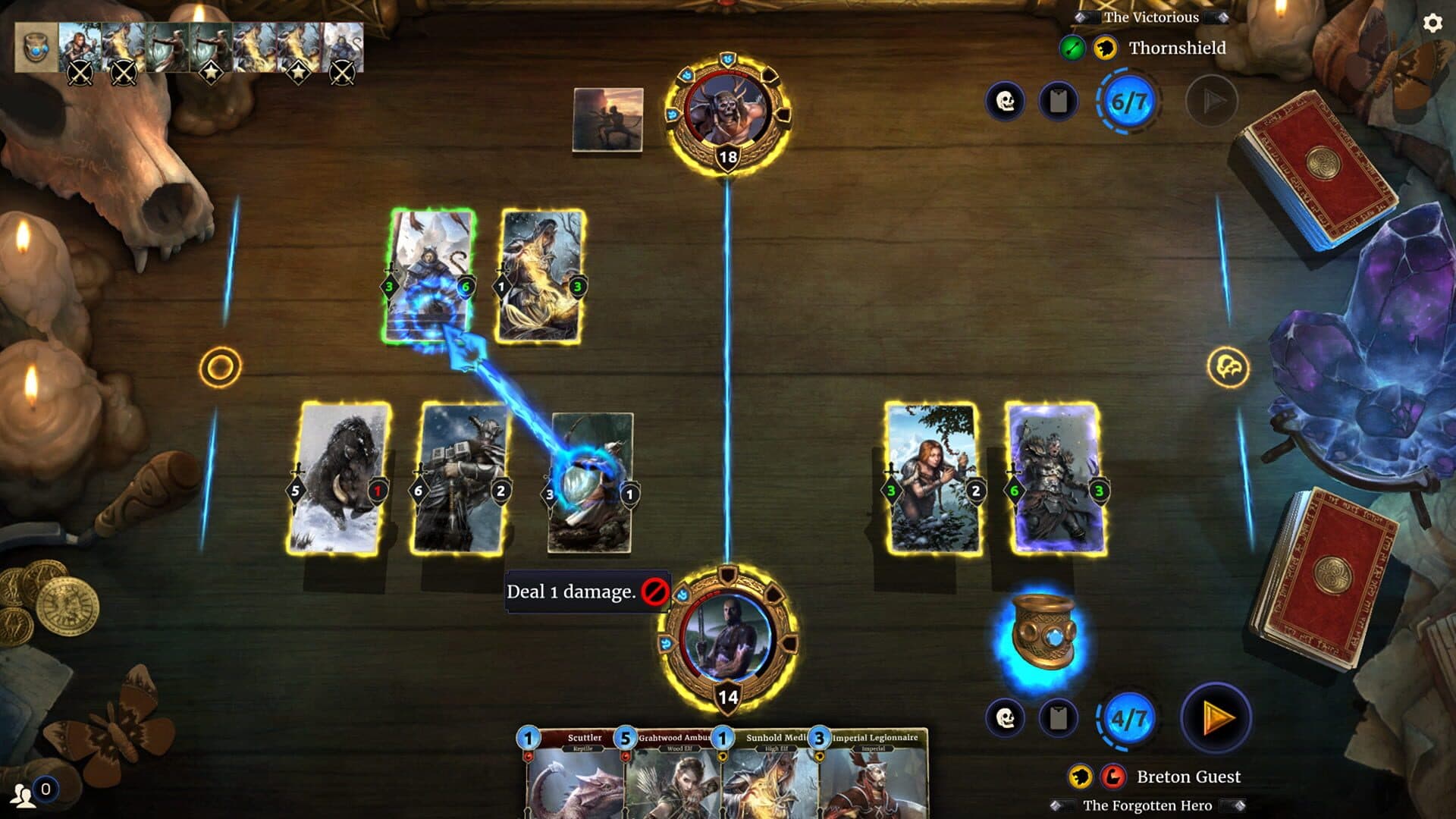 اسکرین‌شات The Elder Scrolls: Legends - 11