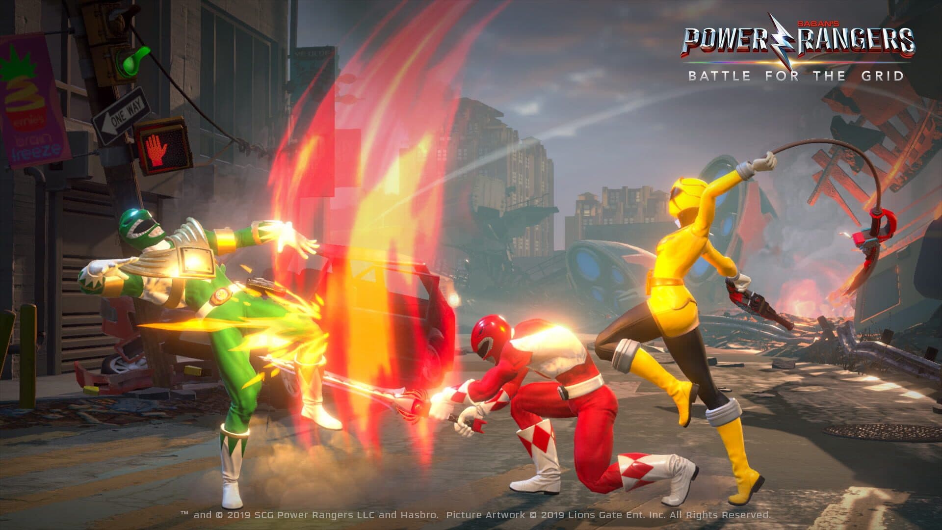 اسکرین‌شات Power Rangers: Battle for the Grid - 2