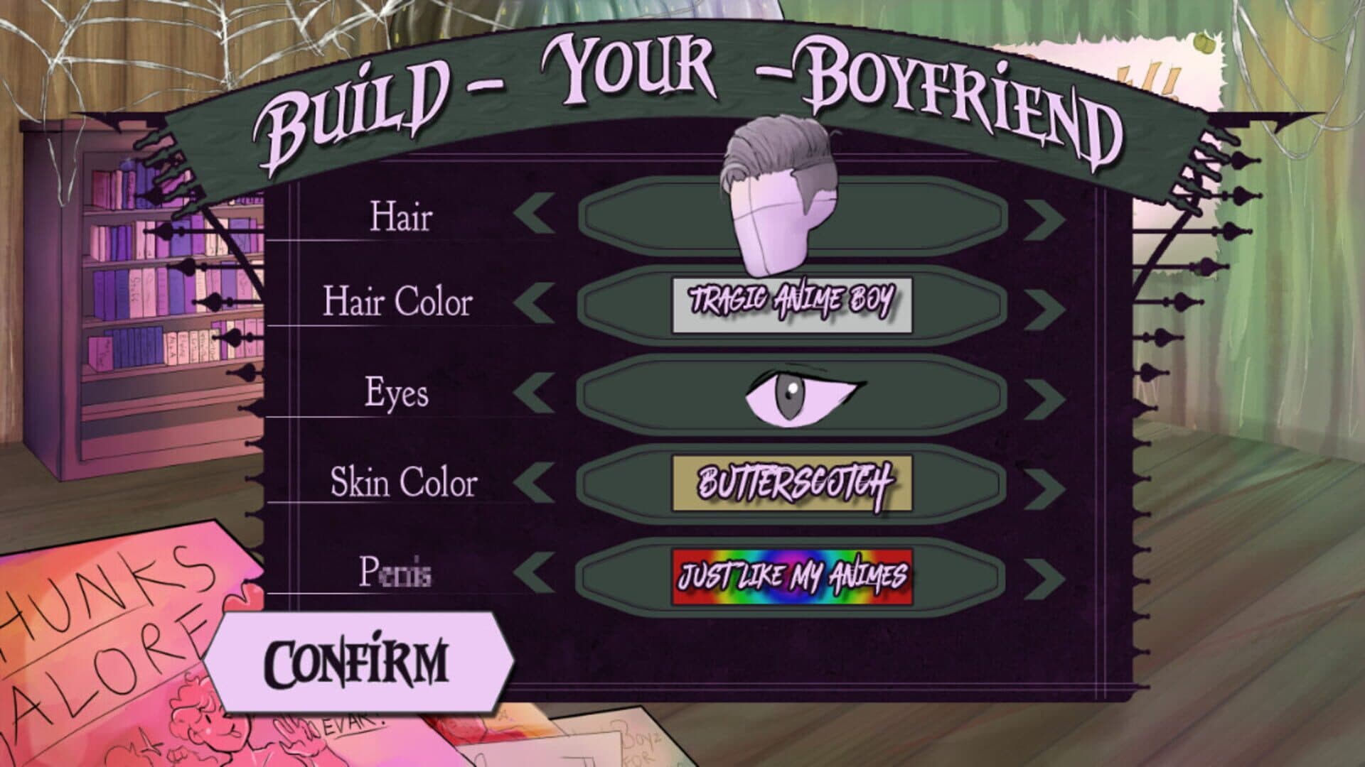 اسکرین‌شات Dr. Frank's Build a Boyfriend - 1