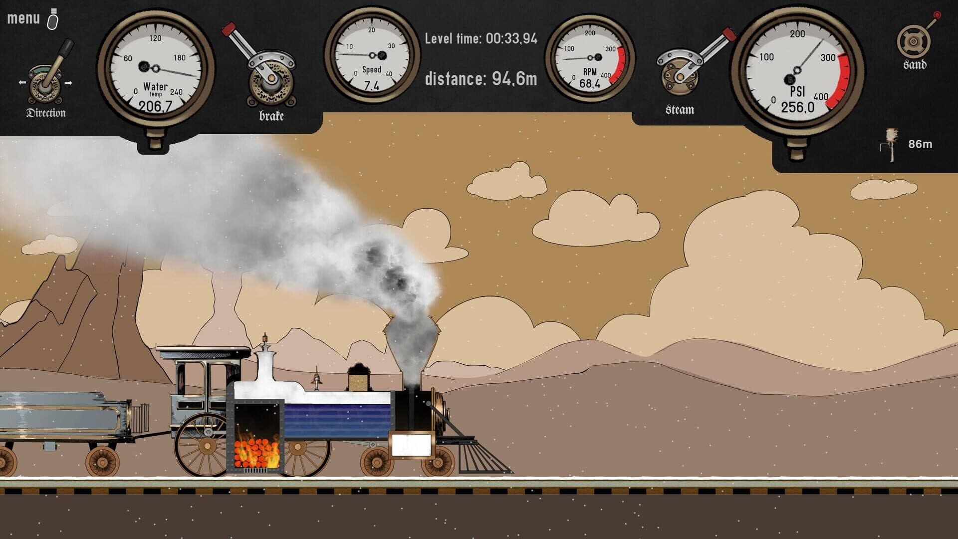 اسکرین‌شات Steam Train Simulator - 1