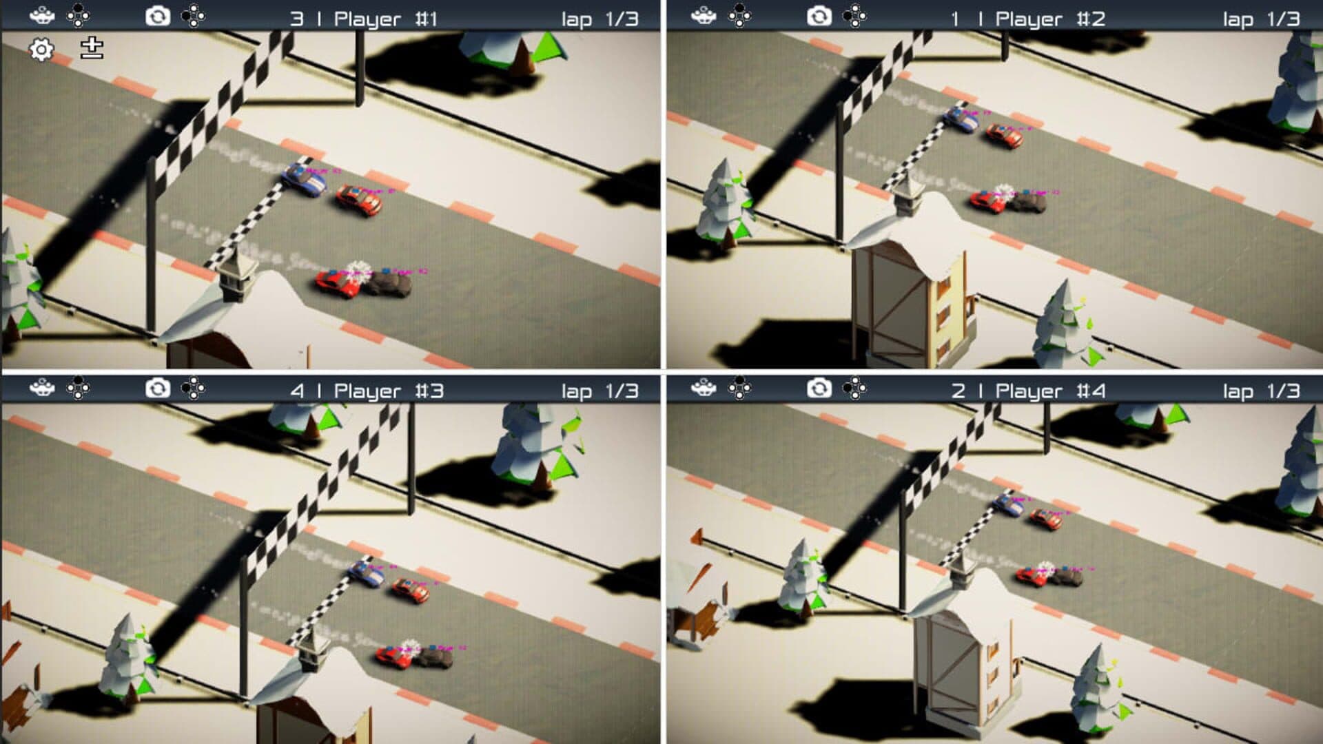 اسکرین‌شات Turbo Skiddy Racing - 3