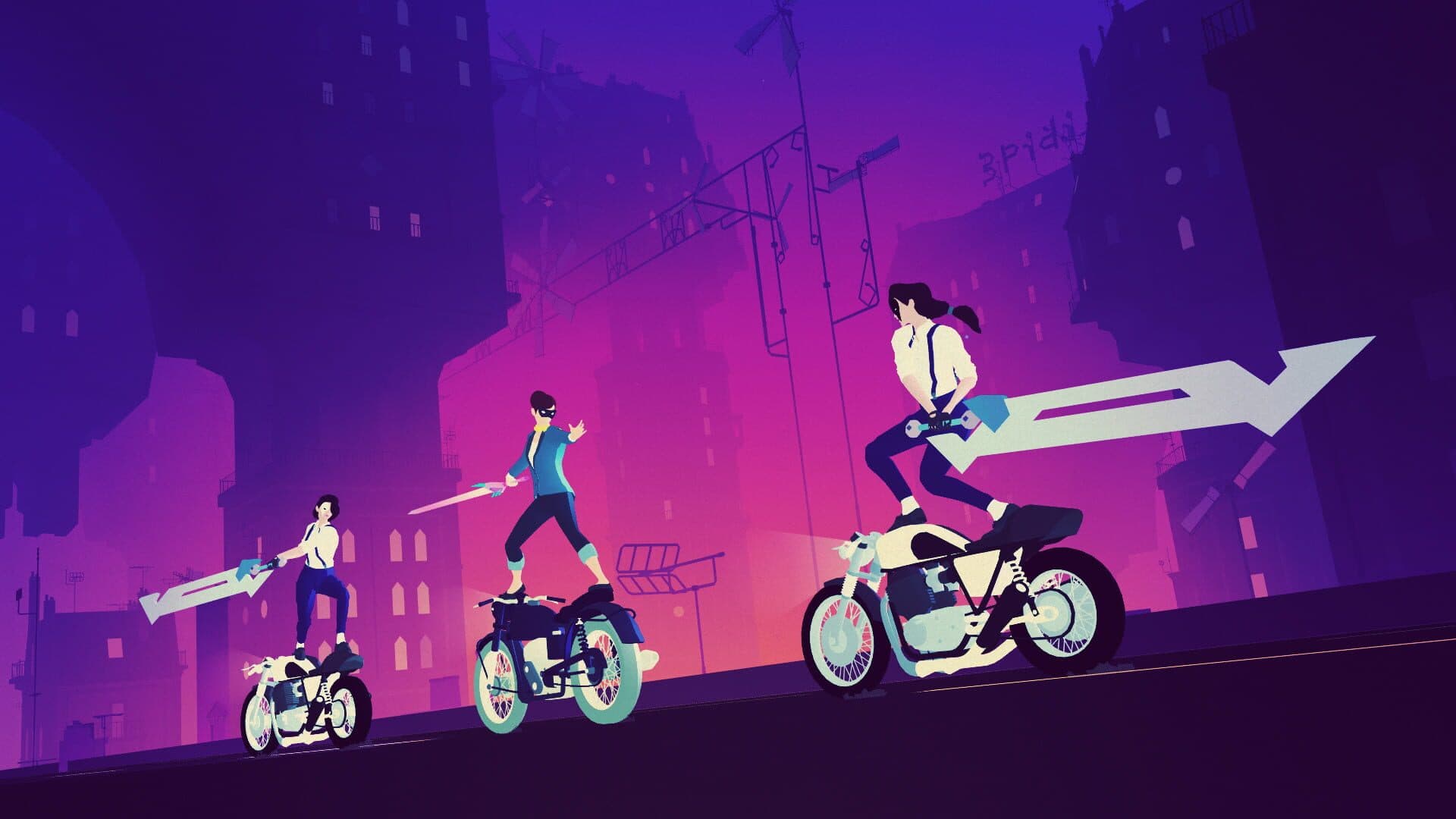 Sayonara Wild Hearts screenshot 0