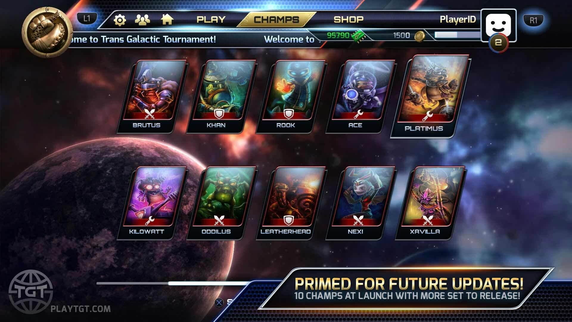 اسکرین‌شات Trans-Galactic Tournament - 2