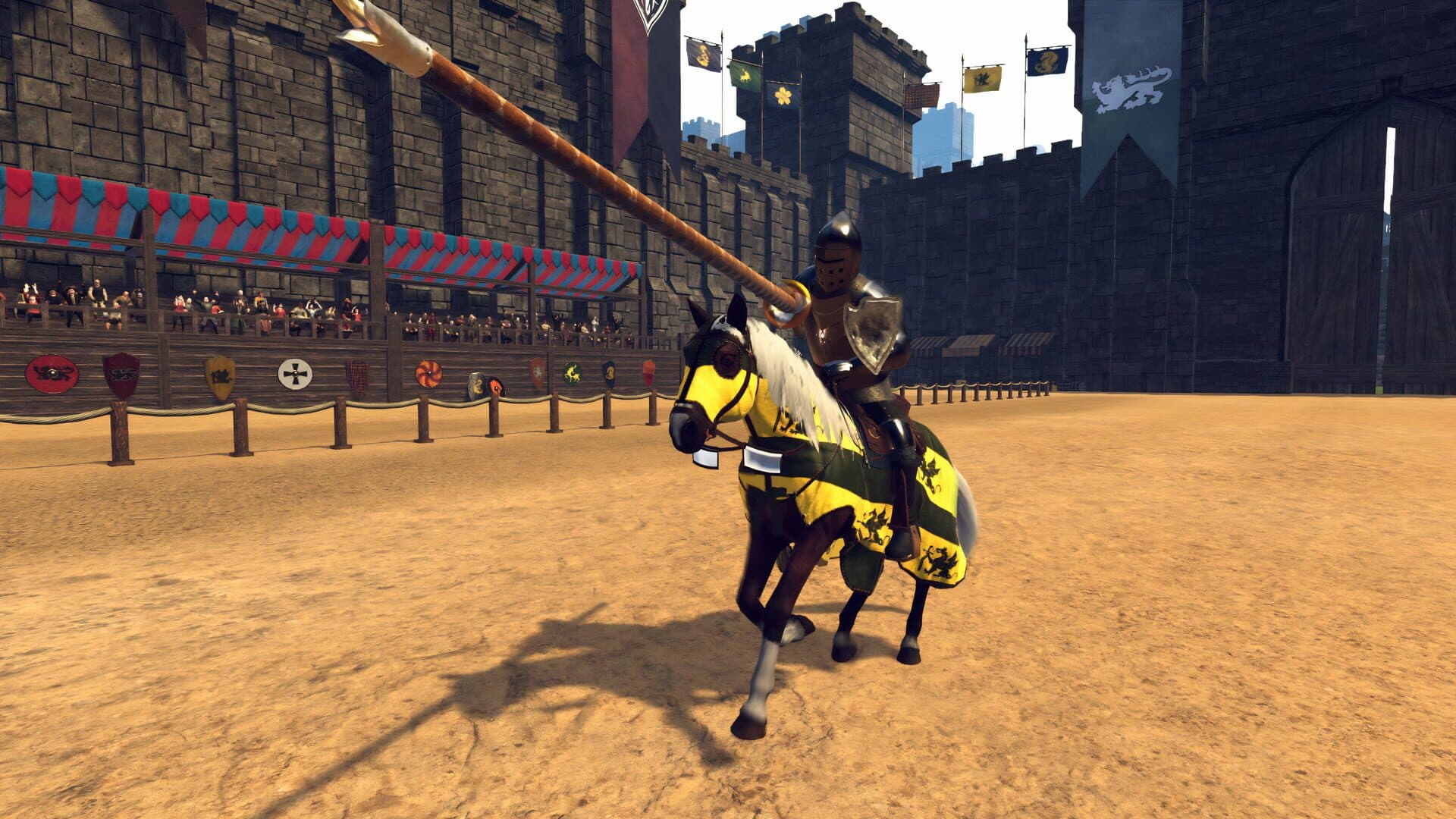 اسکرین‌شات Mounted Knights Battle: Medieval Warrior Simulator - 3