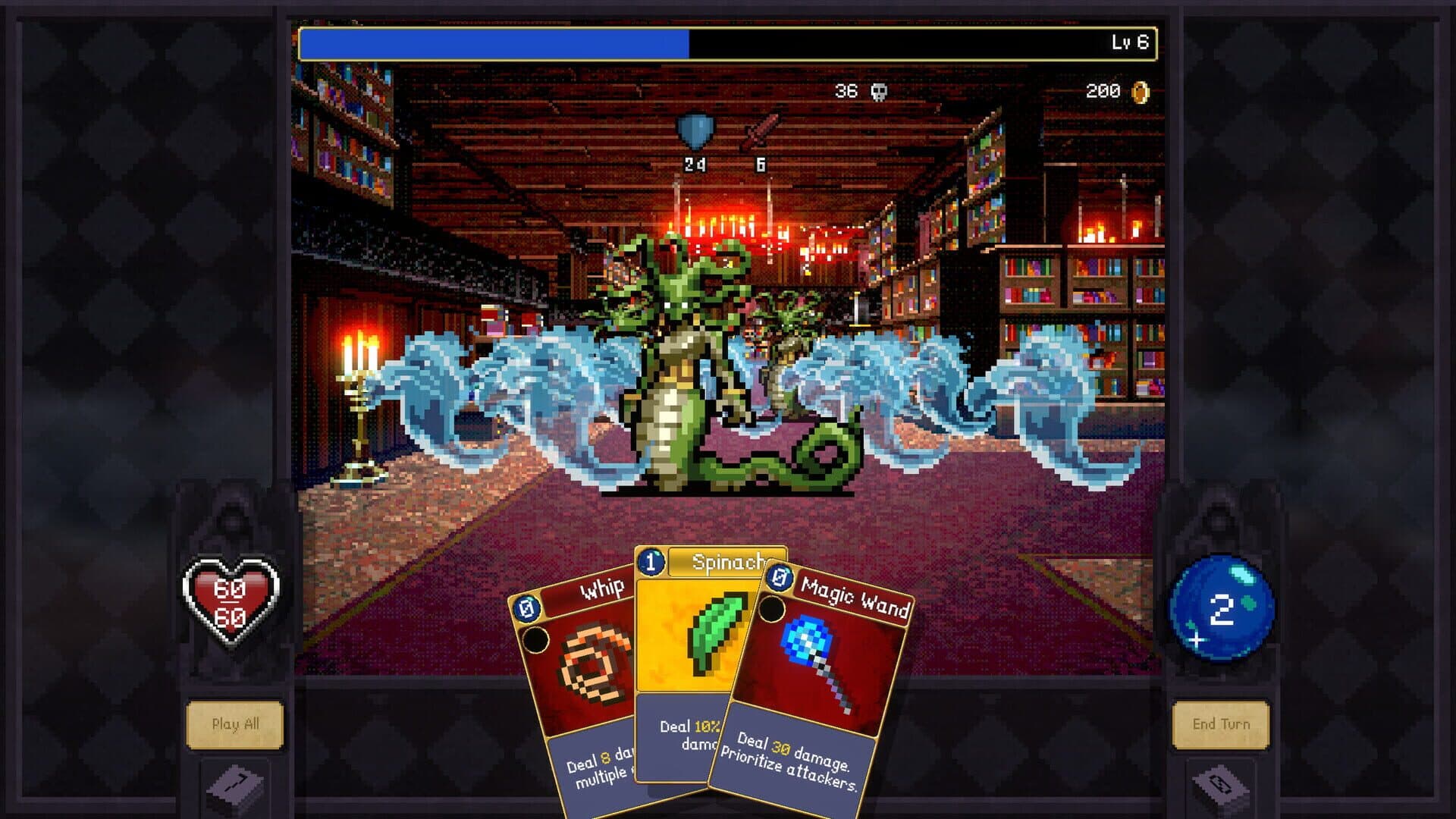 اسکرین‌شات Vampire Crawlers: The Turbo Wildcard from Vampire Survivors - 9