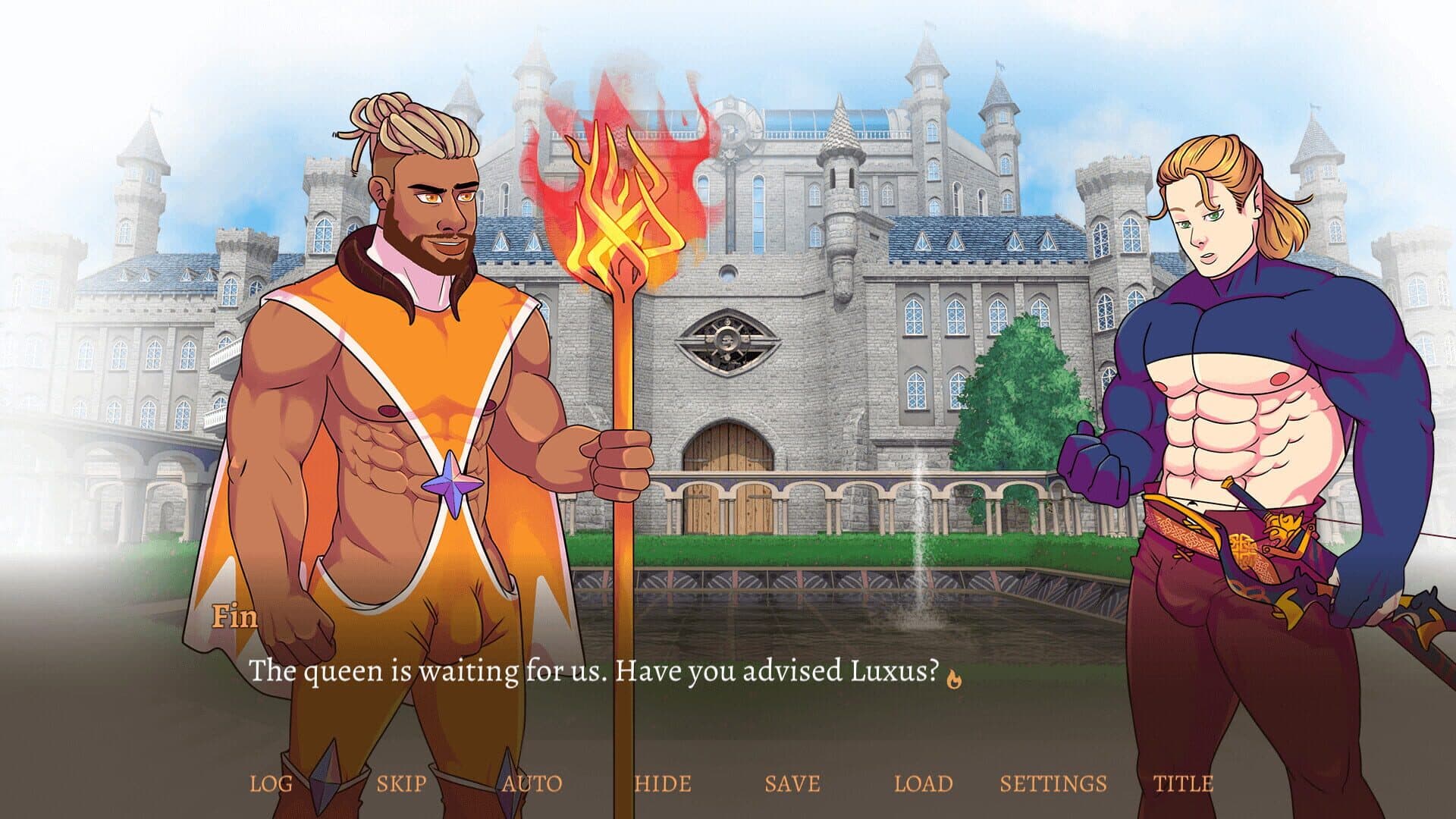 اسکرین‌شات Burning Secrets: A Bara Visual Novel - 3