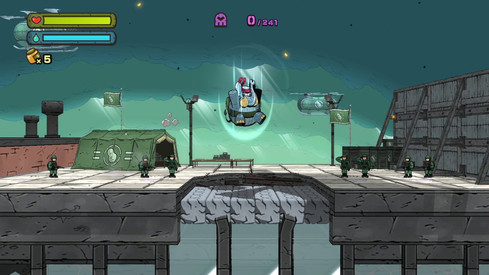 Tembo the Badass Elephant screenshot 1