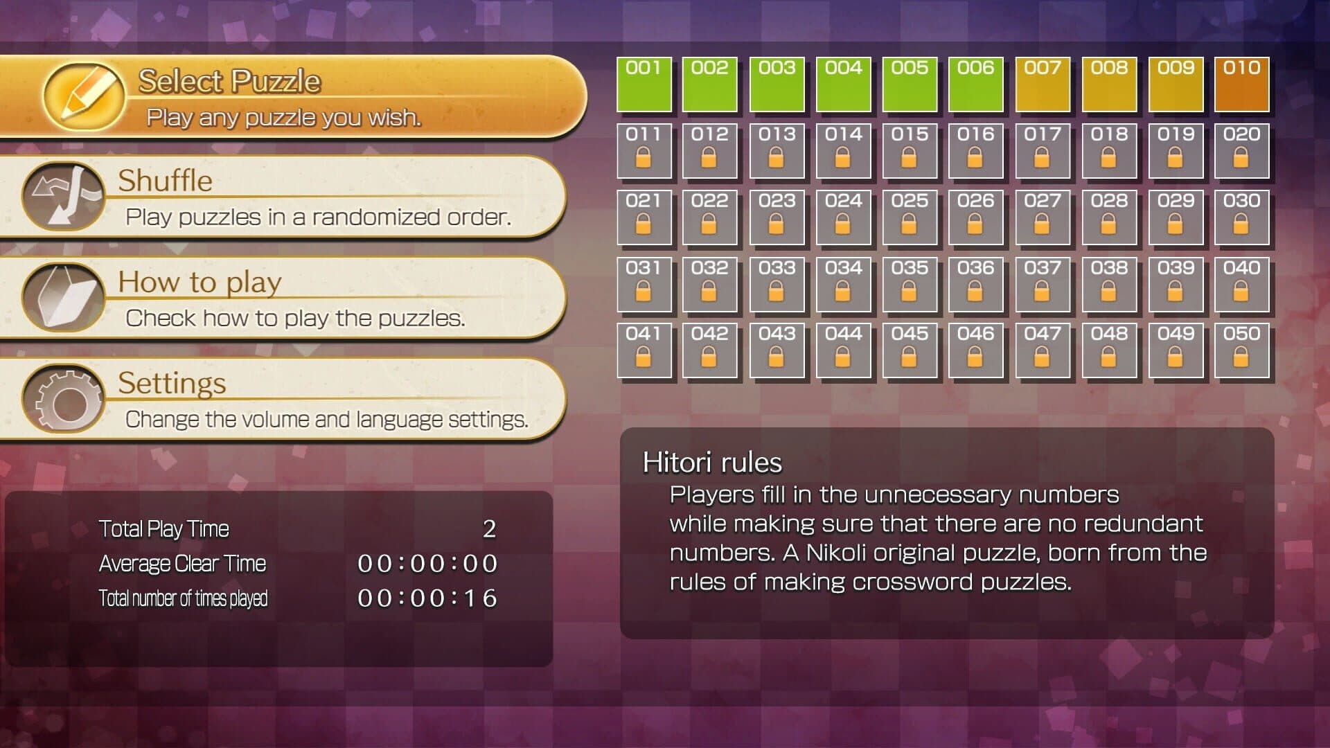 اسکرین‌شات Puzzle by Nikoli W Hitori - 4