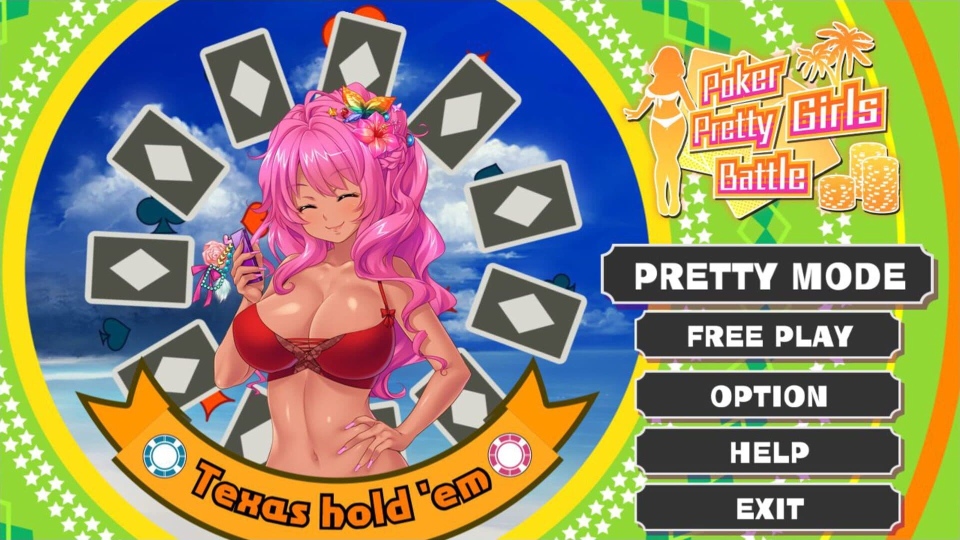 Poker Pretty Girls Battle: Texas Hold'em screenshot 2