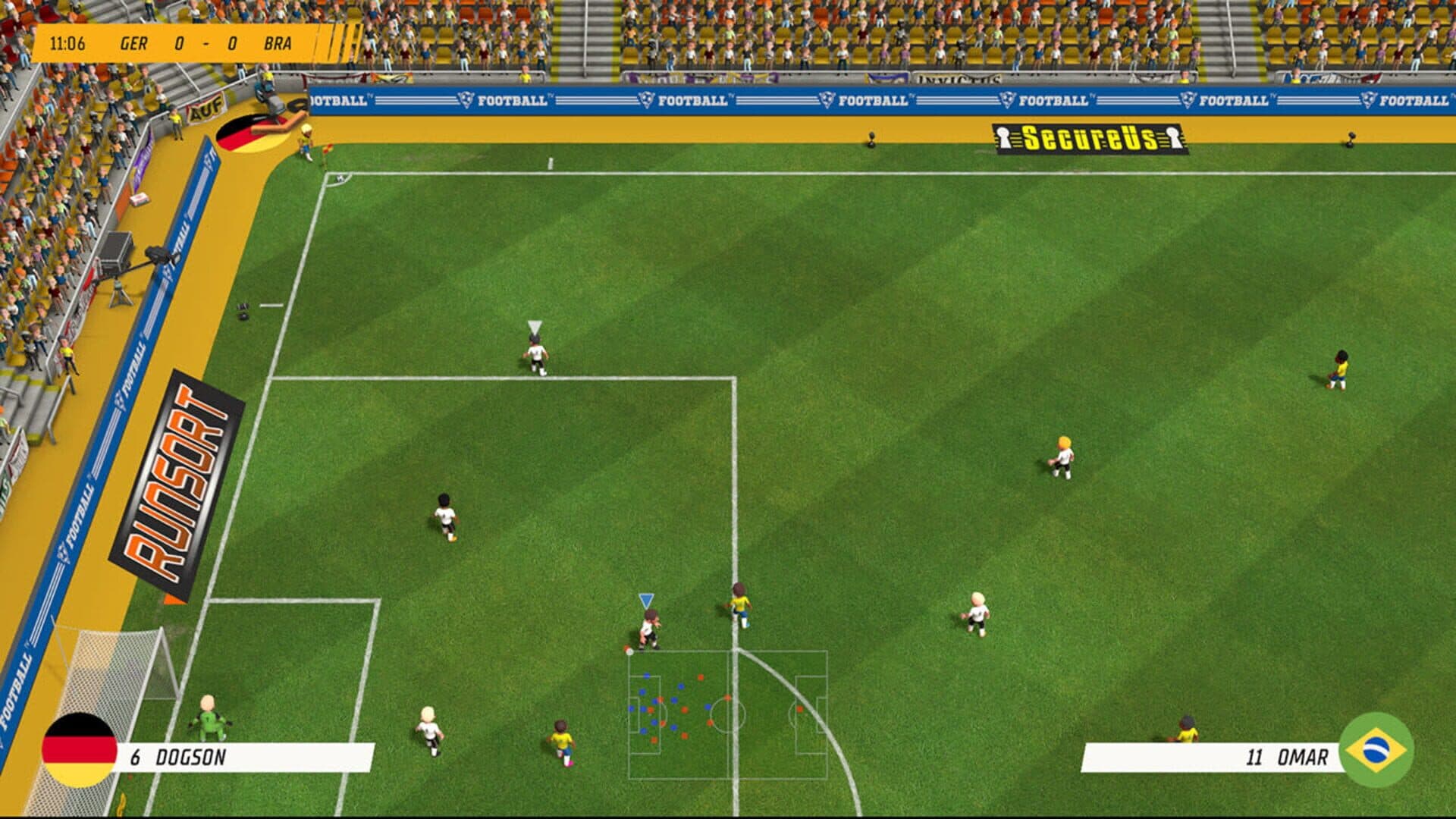 اسکرین‌شات Super Soccer Blast: America VS Europe - 4