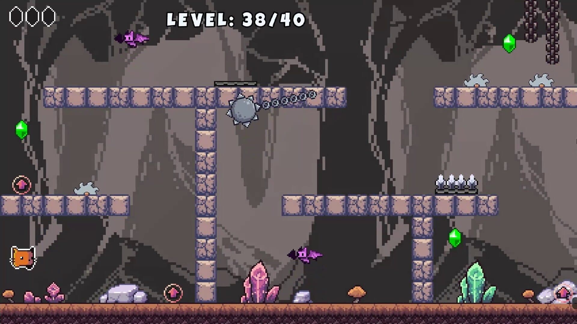 Meow and the Diamond Jump screenshot 4