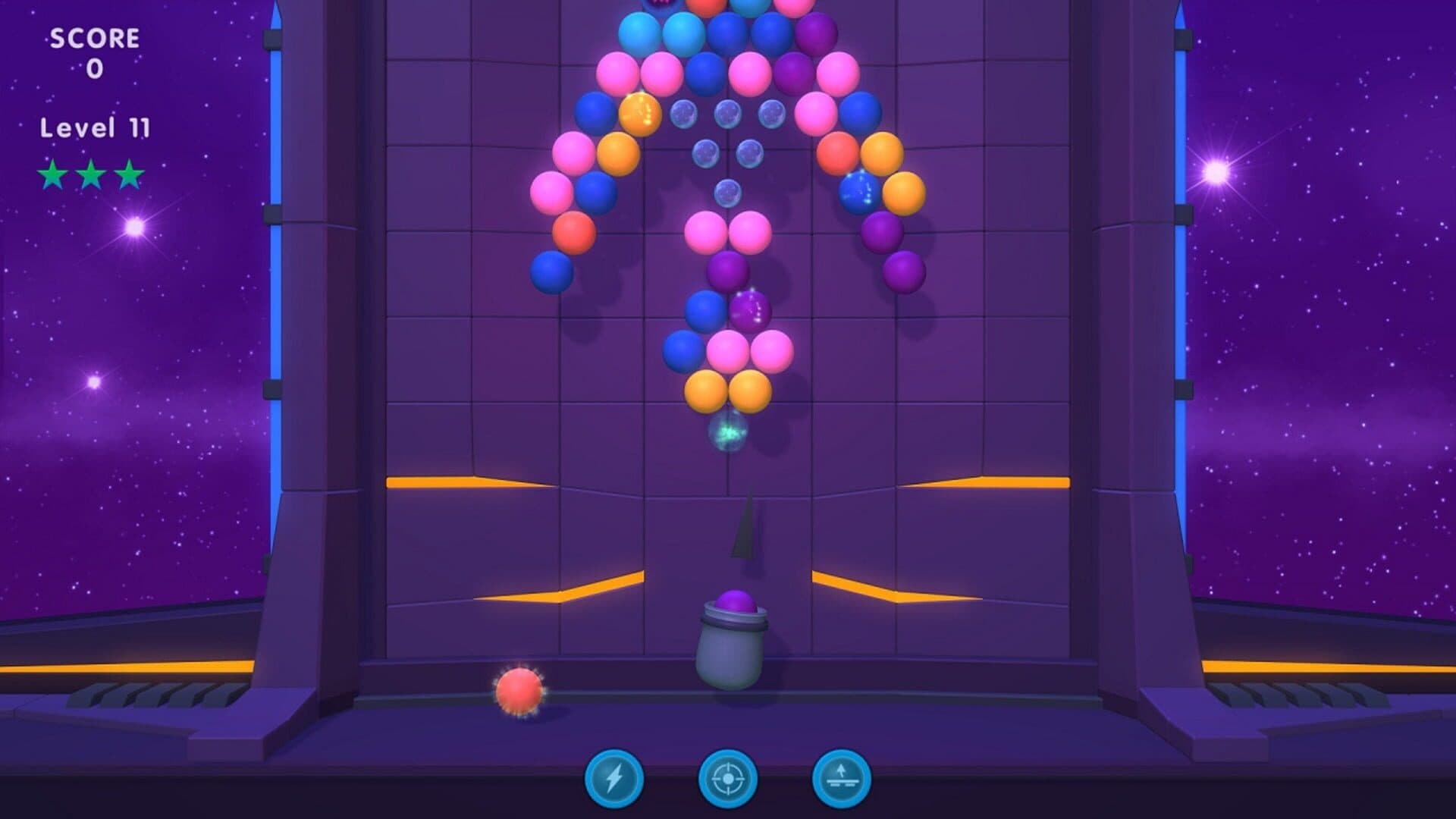 اسکرین‌شات Space Bubble Shooter - 1